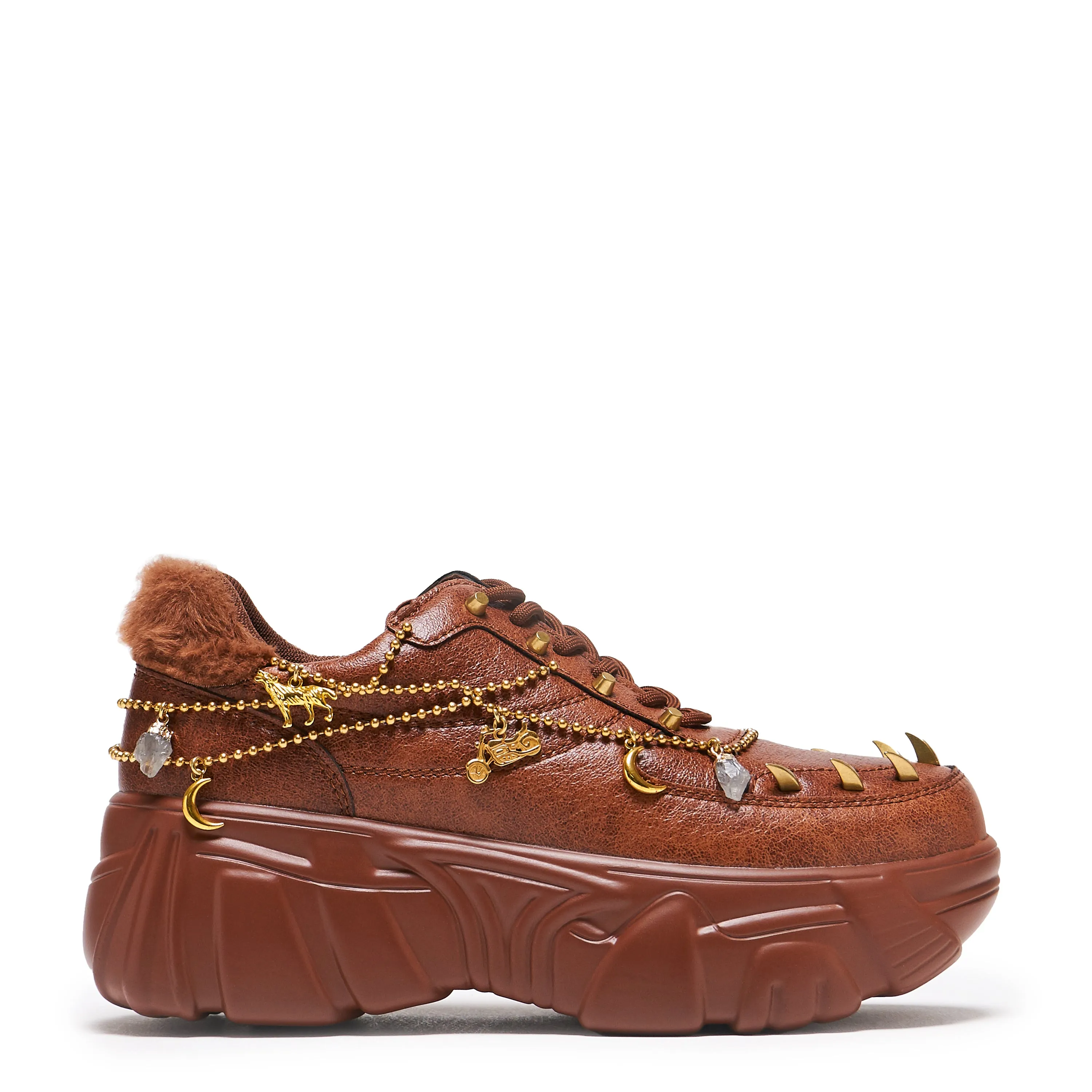 Loca Jinx Charm Trainers - Brown sold by Koi Footwear product image thumbnail 2