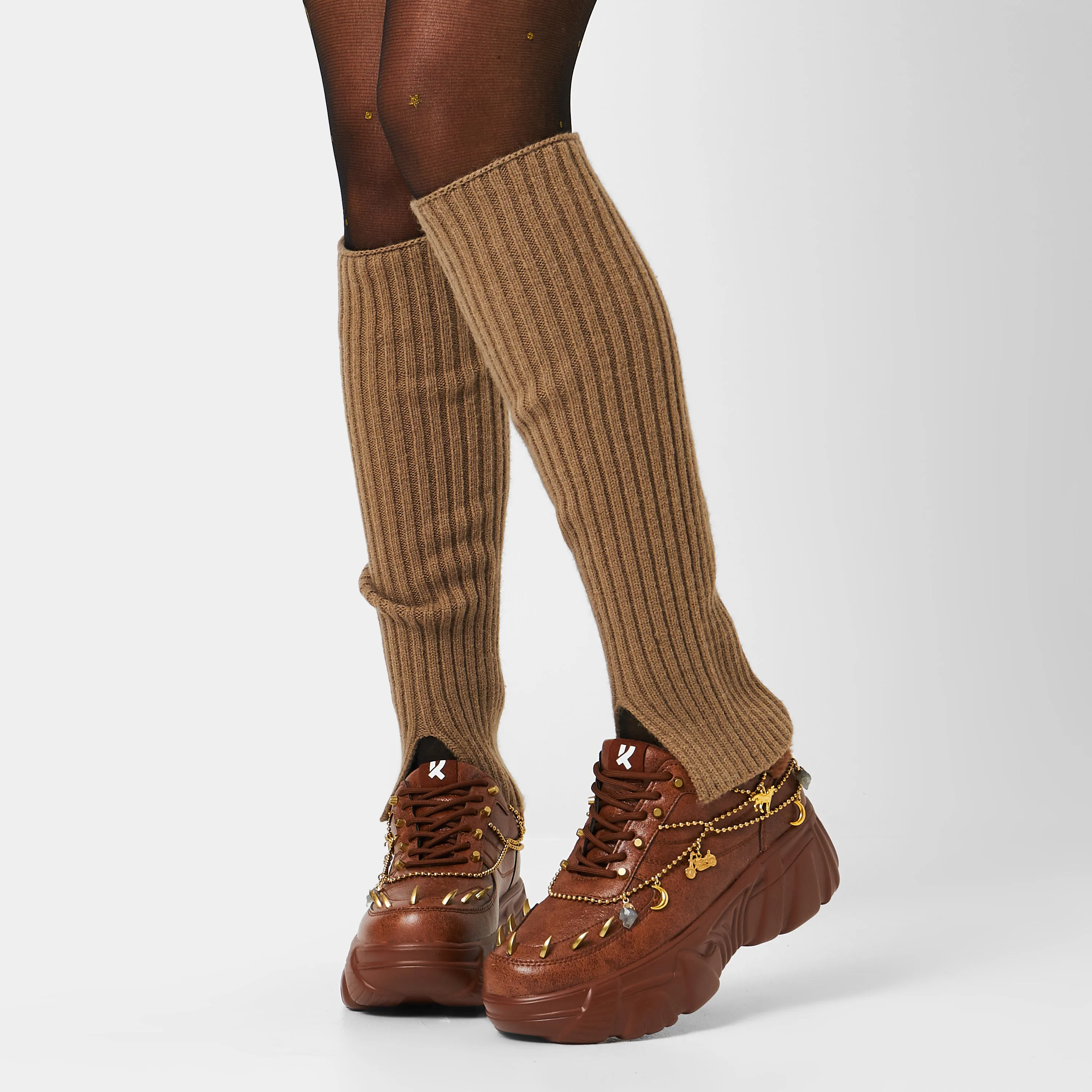 Loca Jinx Charm Trainers - Brown sold by Koi Footwear product image thumbnail 5