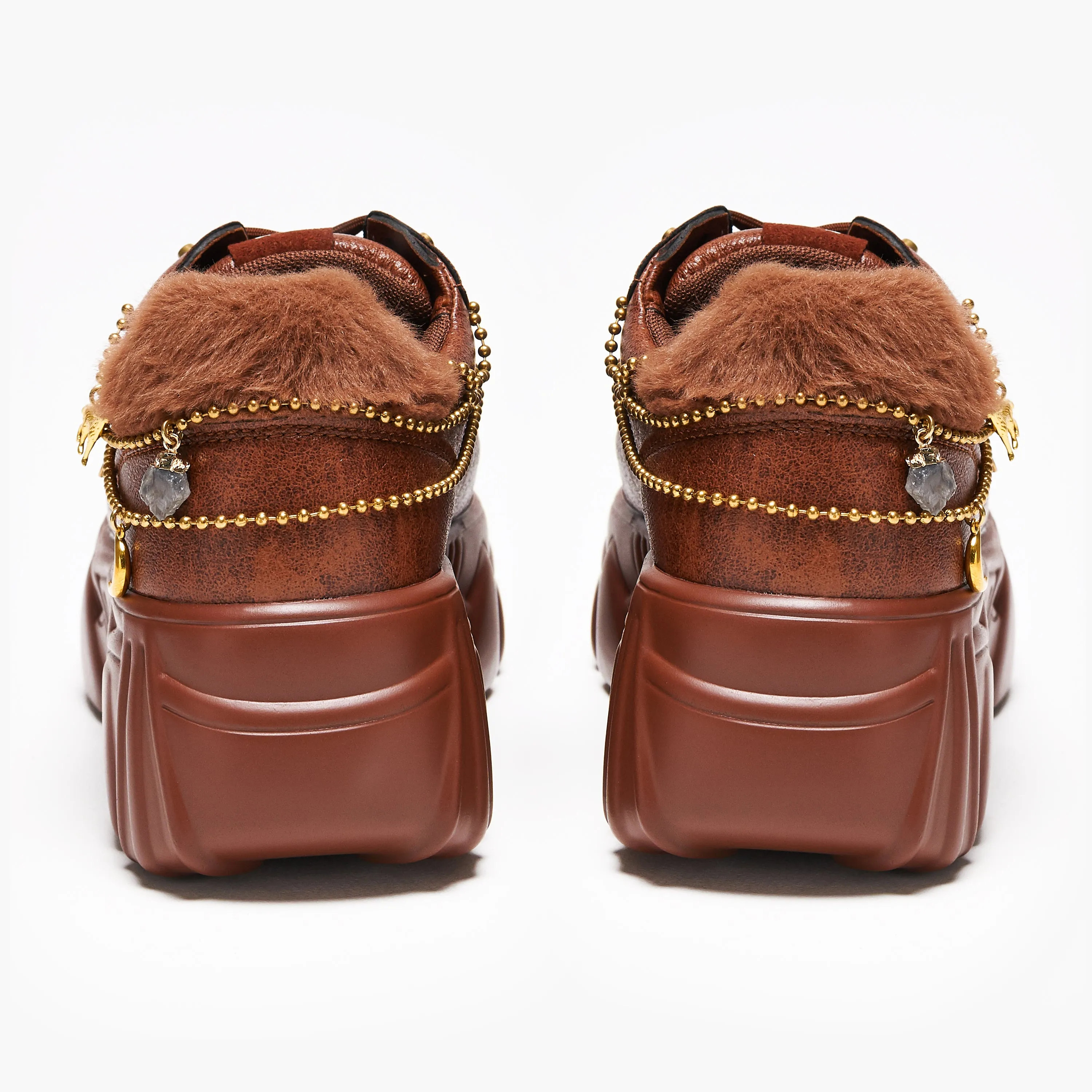 Loca Jinx Charm Trainers - Brown sold by Koi Footwear product image thumbnail 3