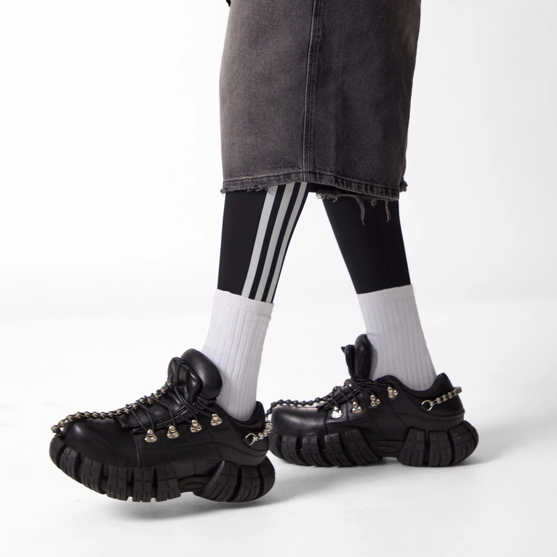 Invading Rapture 'Octo' Men's Bike Chain Trainers sold by Koi Footwear product image thumbnail 4
