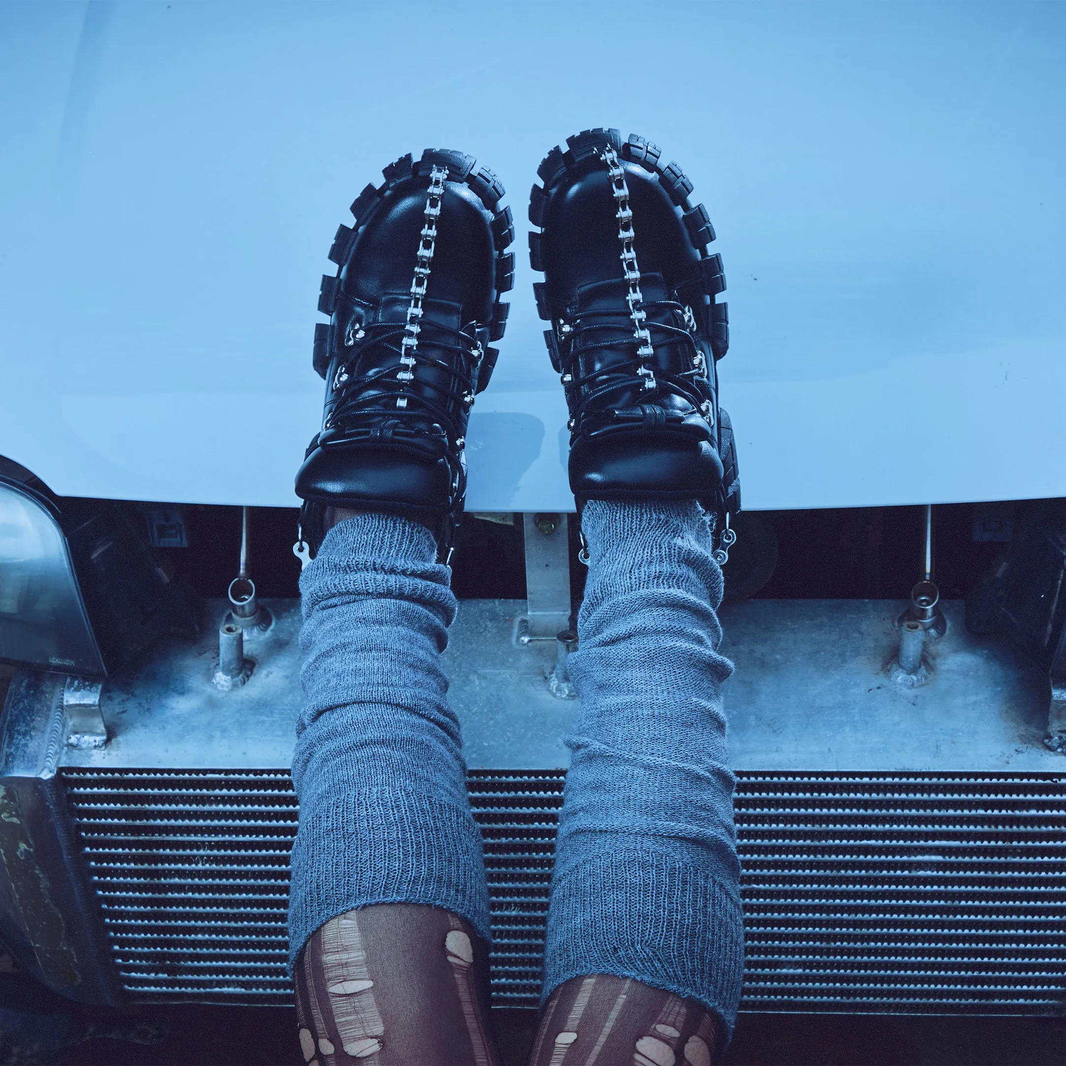 Invading Rapture 'Octo' Bike Chain Trainers sold by Koi Footwear product image thumbnail 2