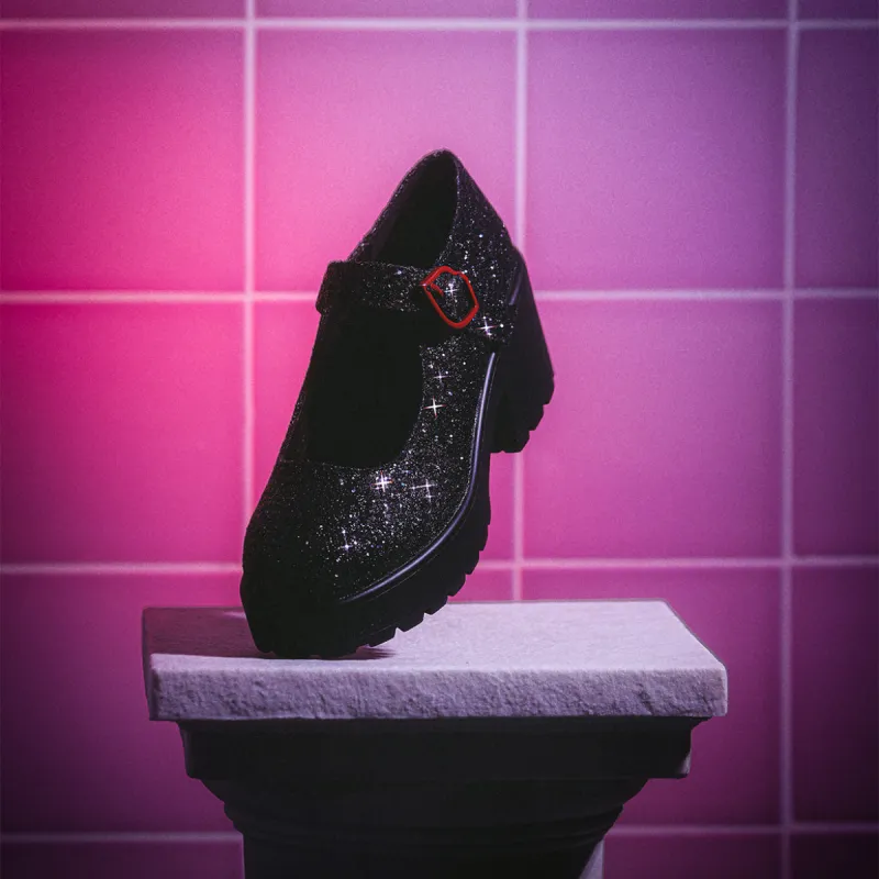 Glitter Mary Janes ‘Columbia’s Solo Edition' sold by Koi Footwear