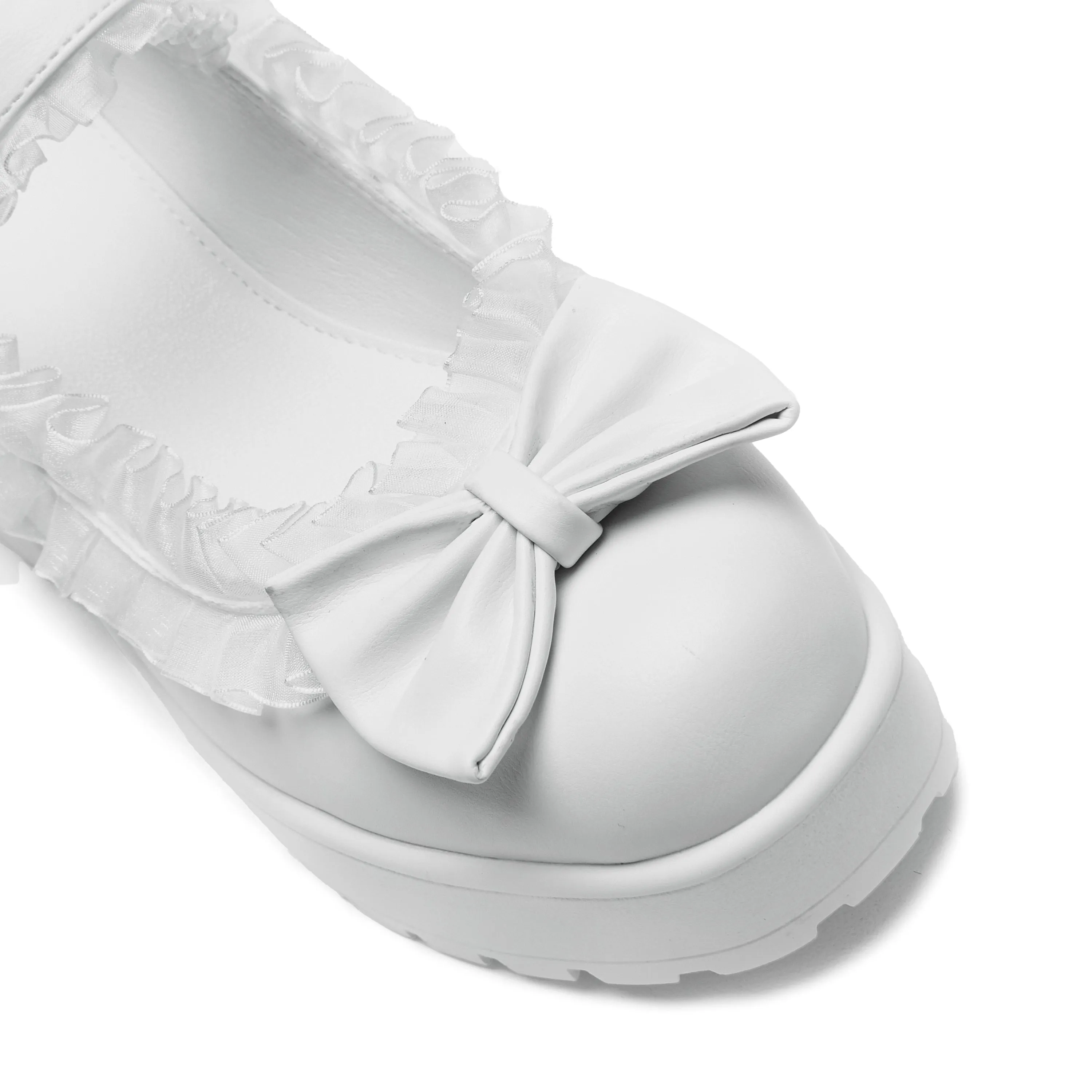 Tira Ruffle Mary Janes ‘ Porcelain Delights Edition’ sold by Koi Footwear product image thumbnail 5