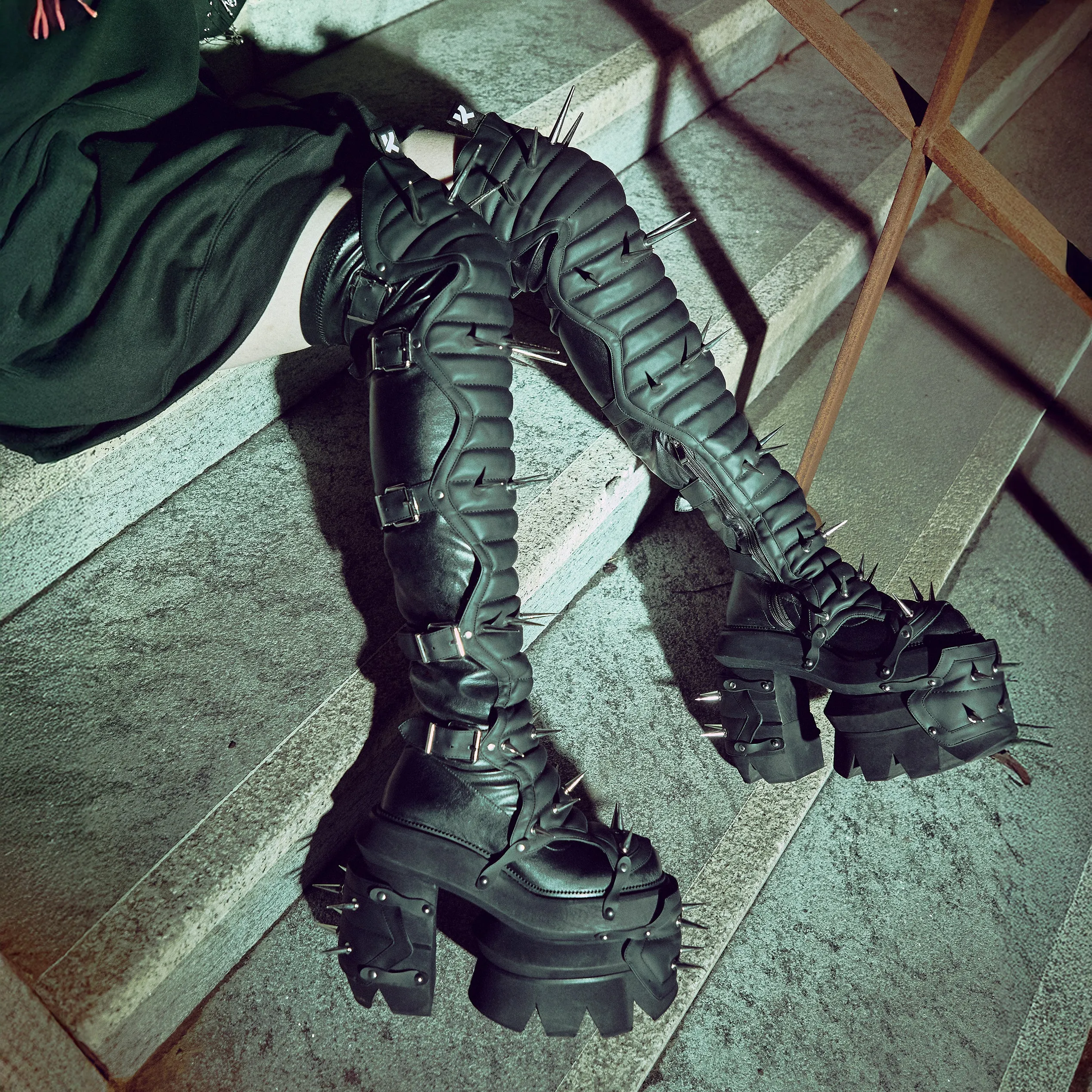 The Joker Subway Scene Boots sold by Koi Footwear product image thumbnail 3