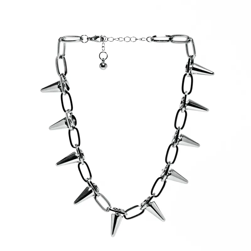 Shattered Spikes Necklace sold by Koi Footwear