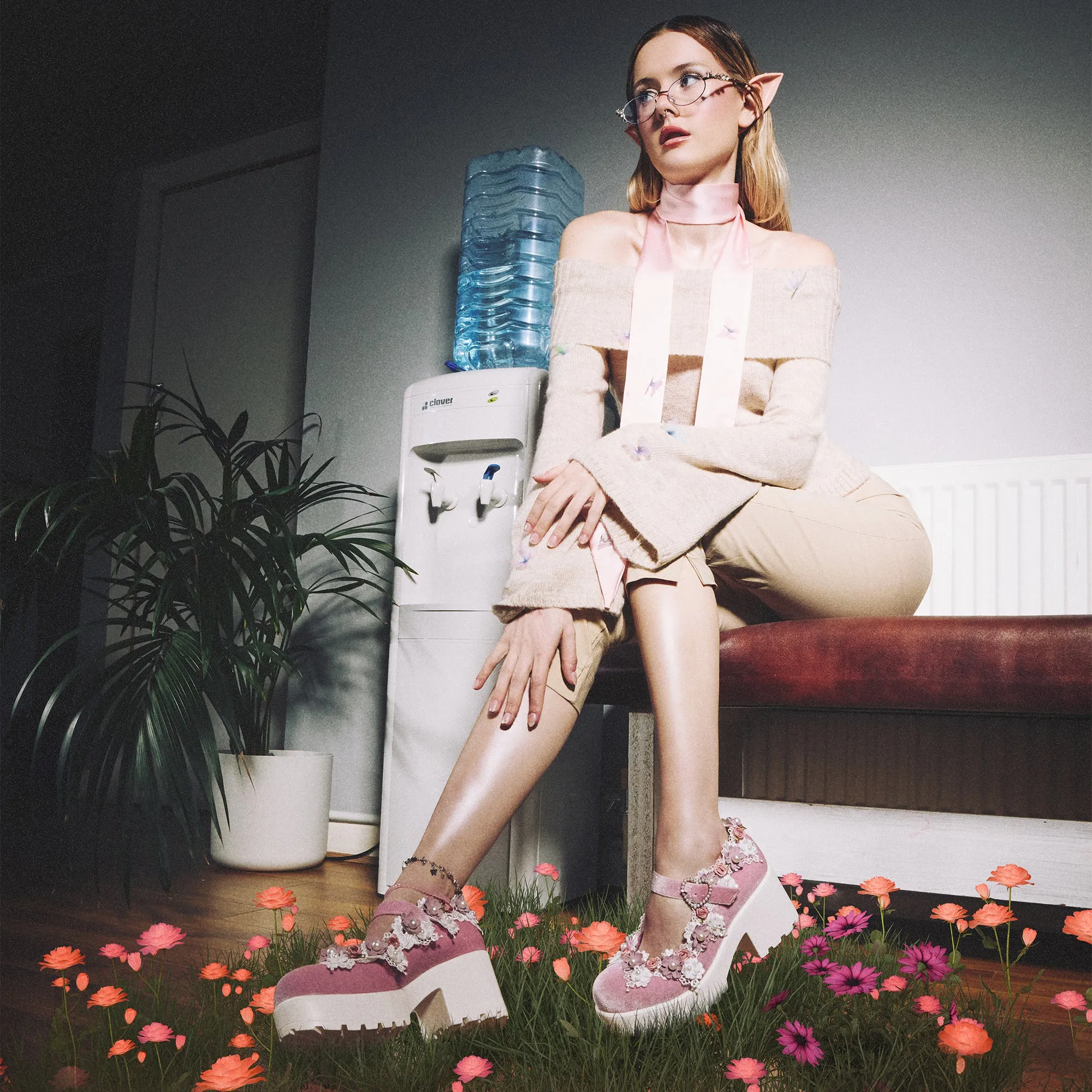 Tira Pink Mary Janes ‘Fairy Powder Edition’ sold by Koi Footwear product image thumbnail 4