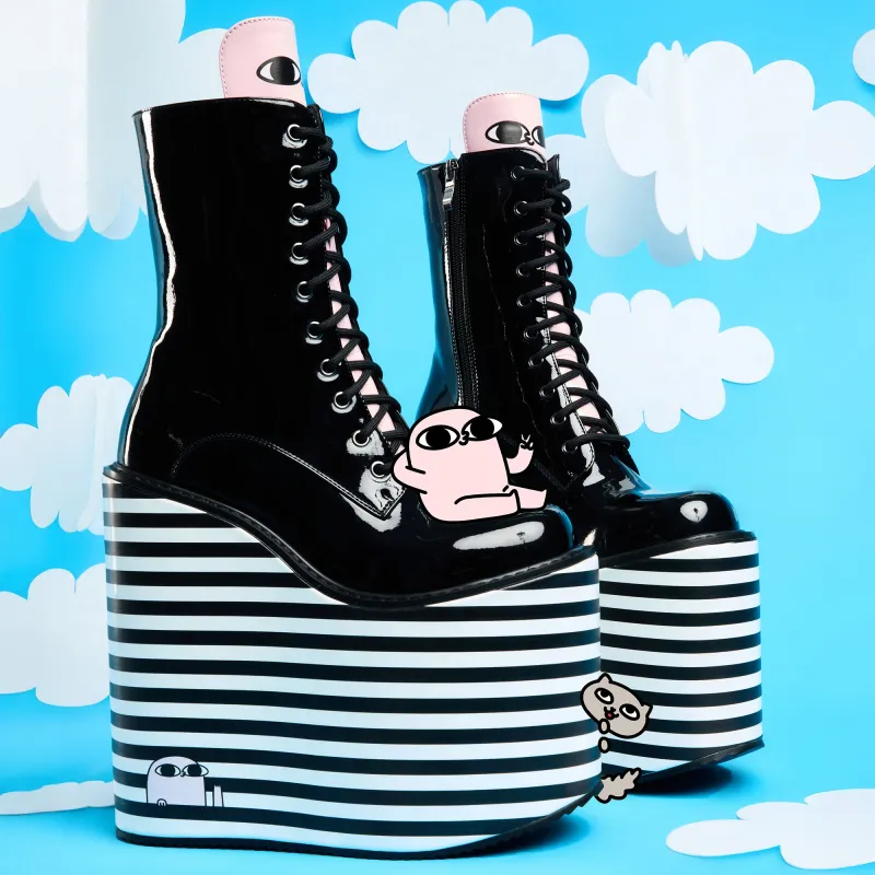 A Bean With a Platform to Dream Boots sold by Koi Footwear