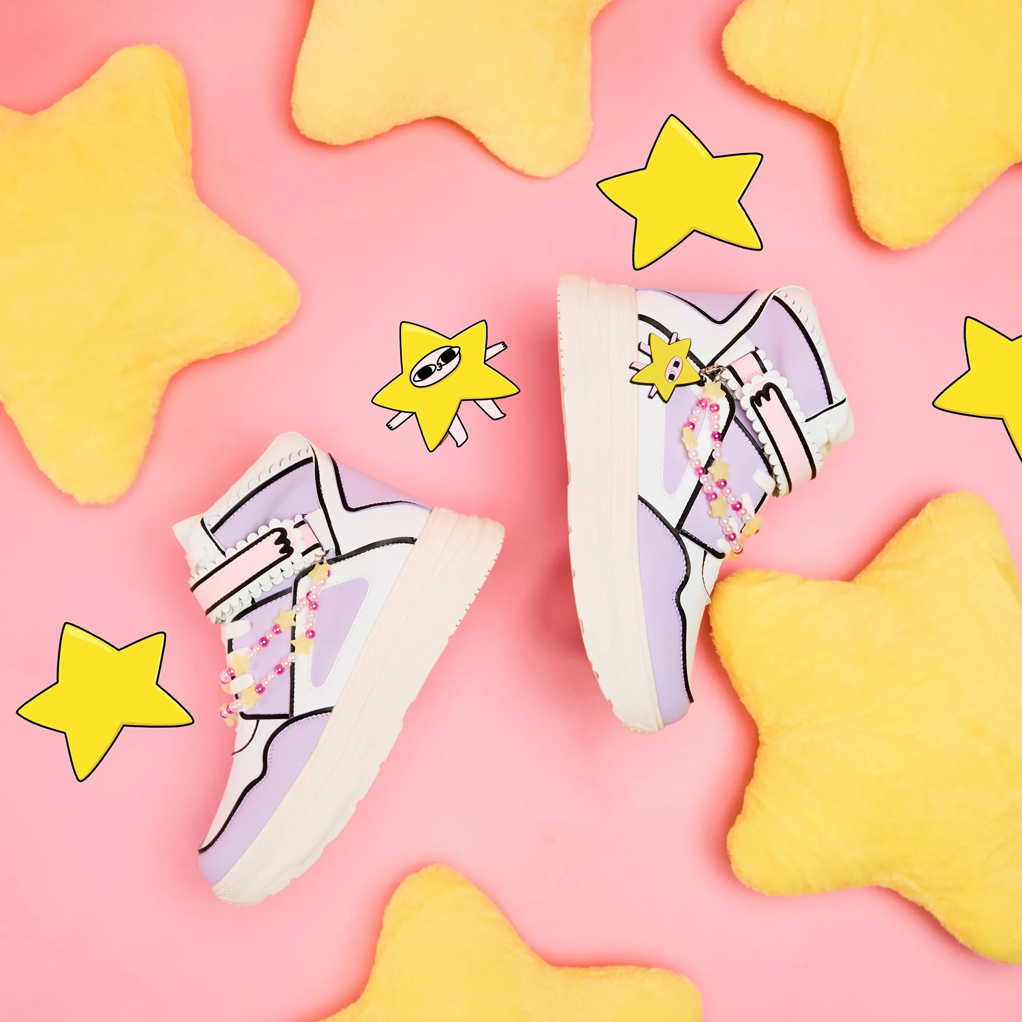 Ur a Star High Top Trainers sold by Koi Footwear product image thumbnail 4