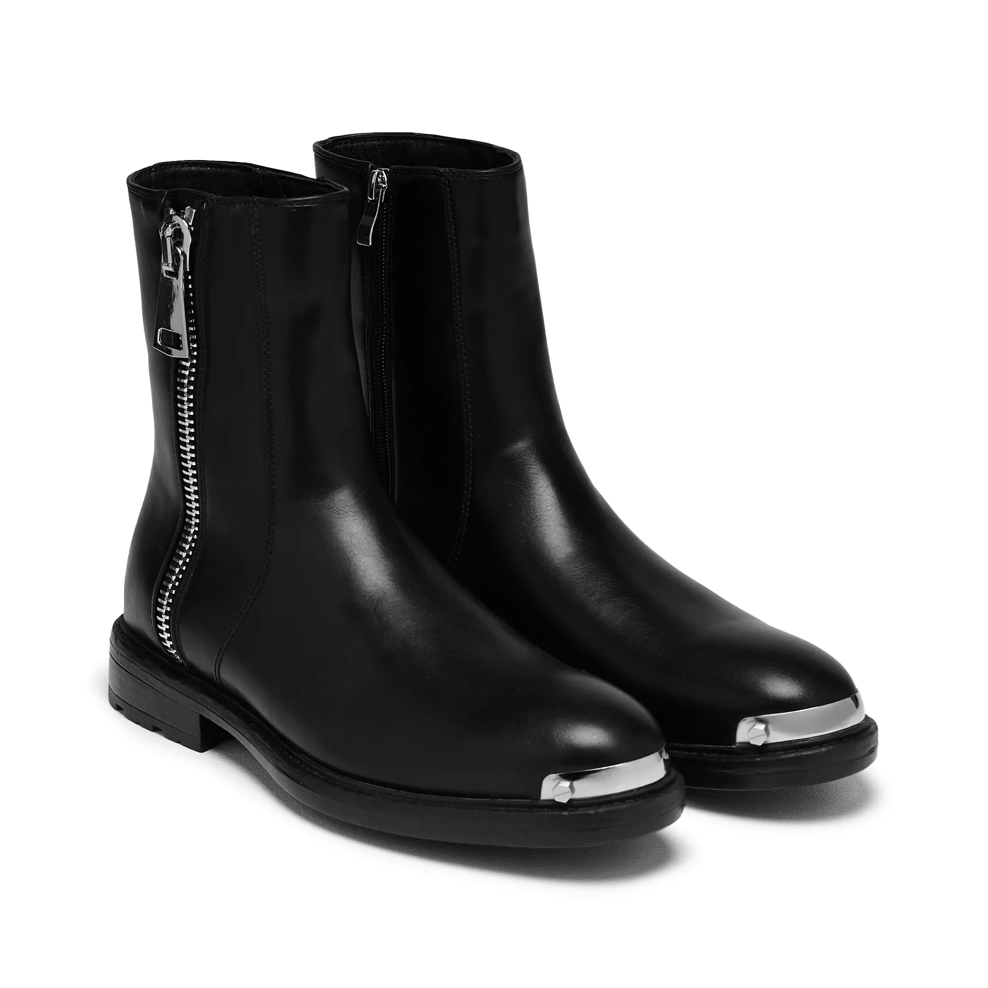 Regicide Men's Zip-up Boots - Black sold by Koi Footwear product image thumbnail 5