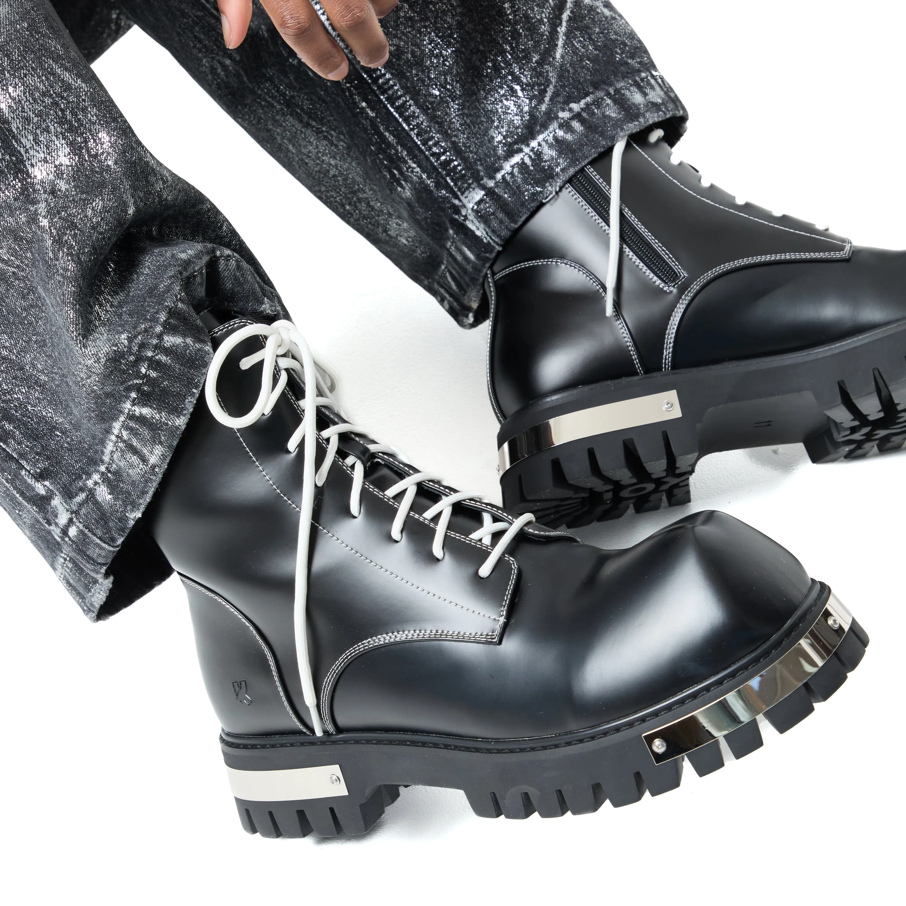 Nemesor M-Cap Men's Chunky Boots - Shadow sold by Koi Footwear