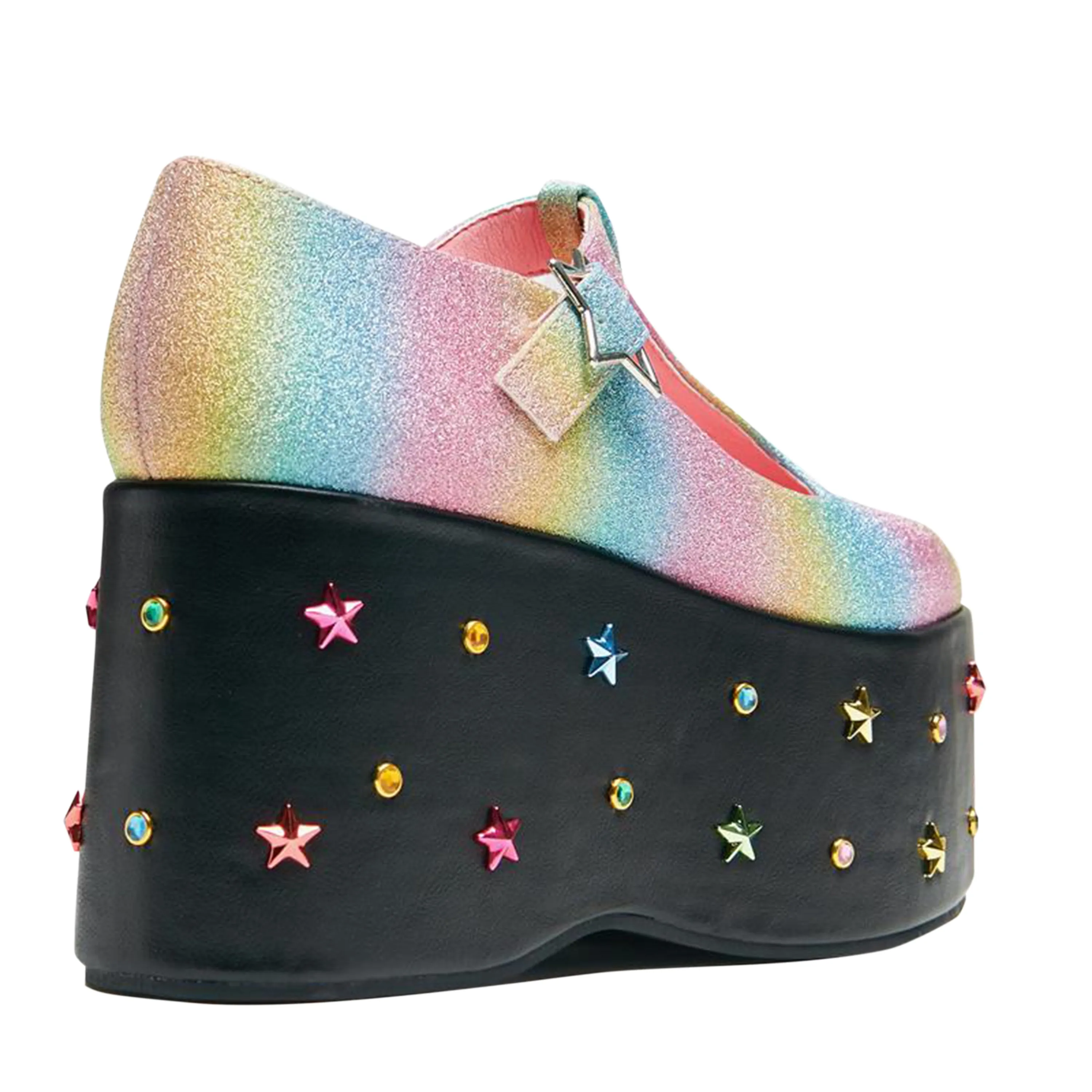 Shino Rainbow Platform Mary Janes - Multi sold by Koi Footwear product image thumbnail 4