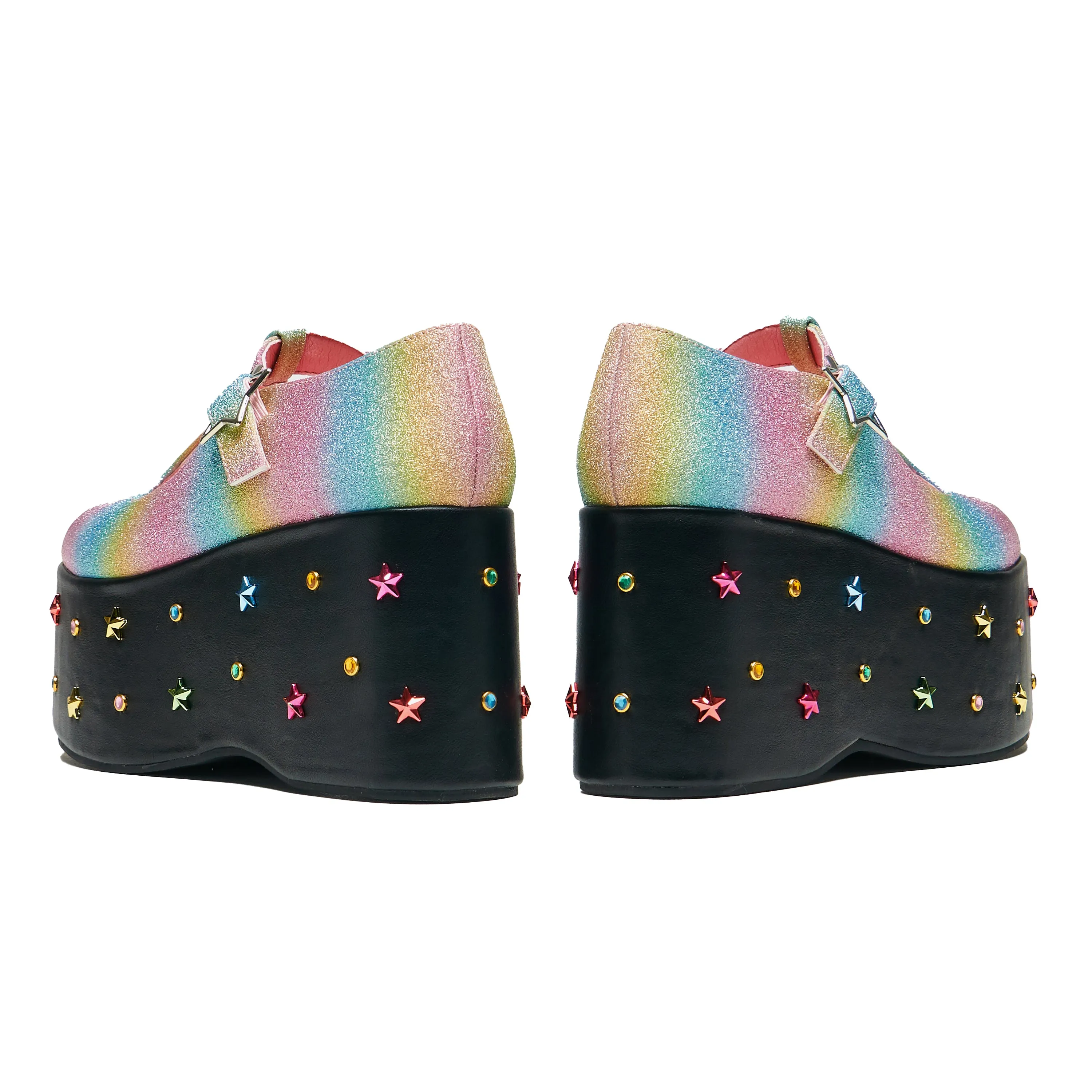 Shino Rainbow Platform Mary Janes - Multi sold by Koi Footwear product image thumbnail 3