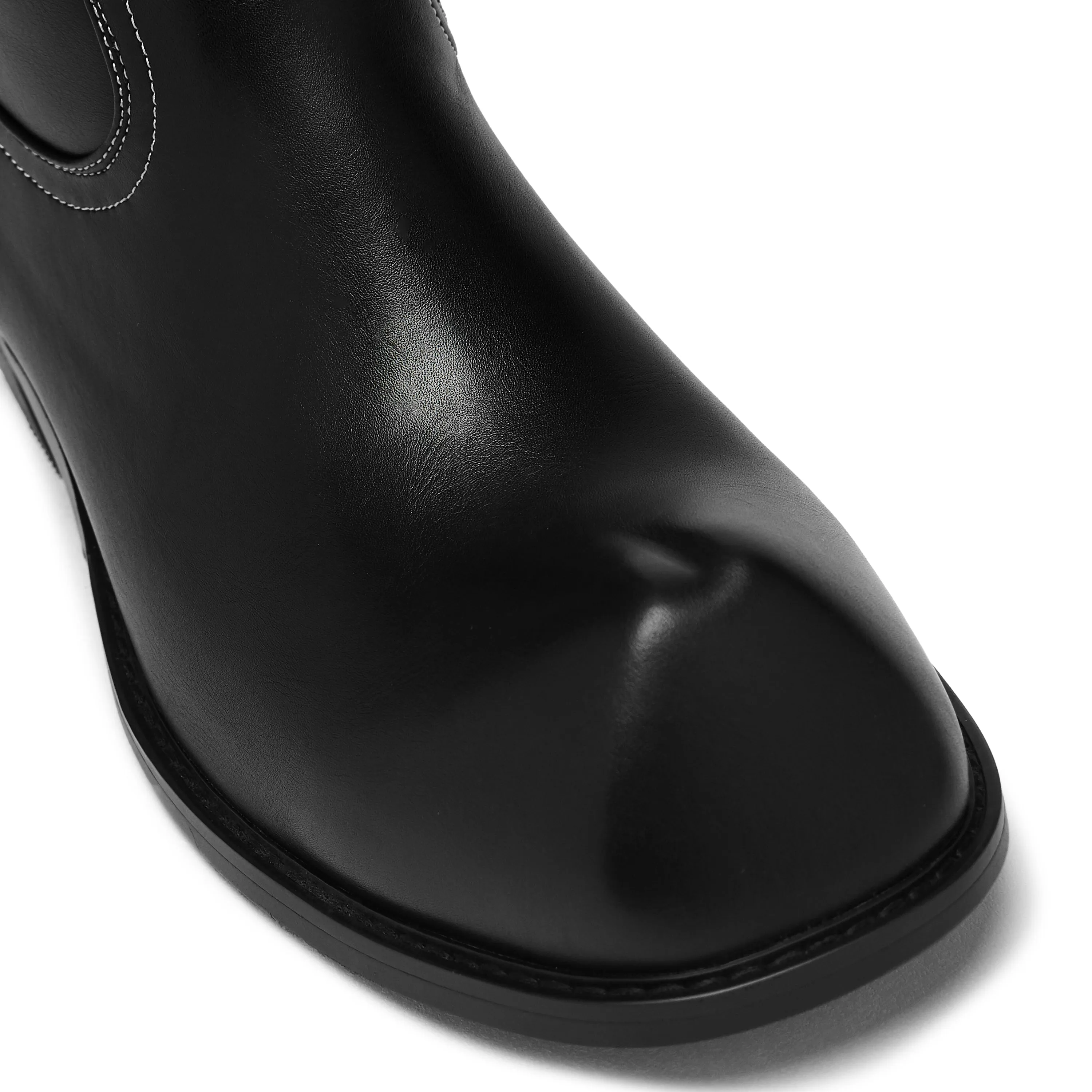 Hexmark Men's Snub Nose Short Cowboy Boots - Black Vintage sold by Koi Footwear product image thumbnail 5