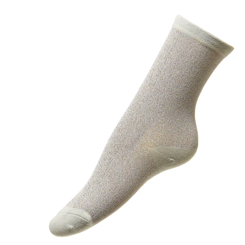 Silver Glitter Socks sold by Koi Footwear