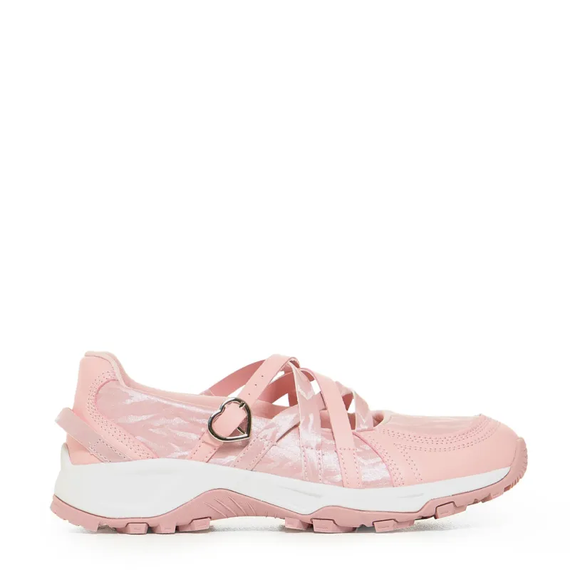 Kyubi Shimmering Ballet Mary Janes - Pink sold by Koi Footwear