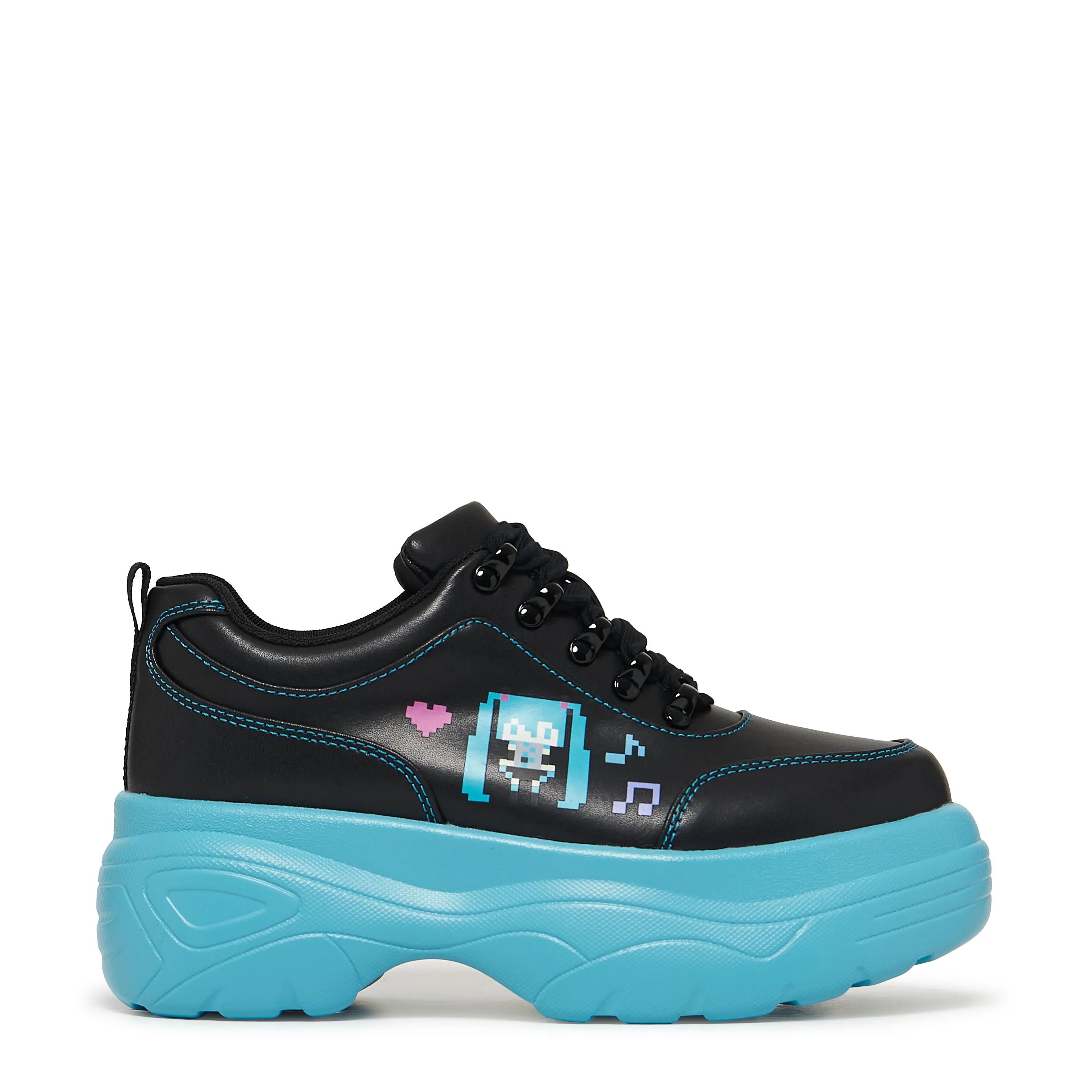 Virtual Diva Miku Chunky Trainers - Black sold by Koi Footwear