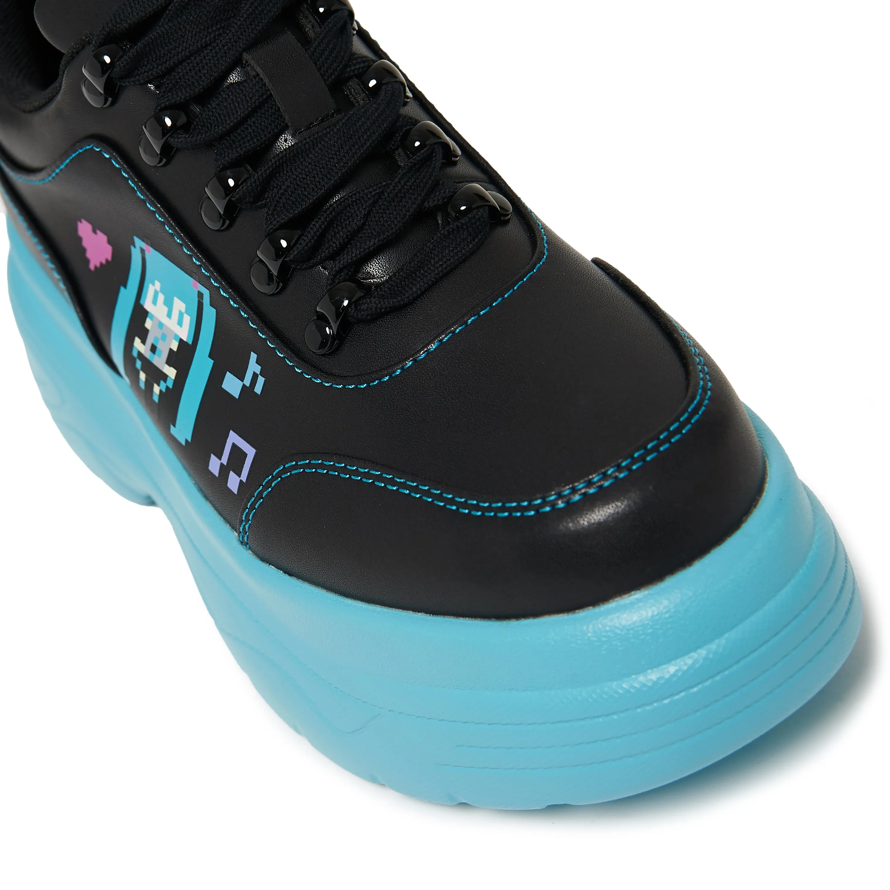 Virtual Diva Miku Chunky Trainers - Black sold by Koi Footwear product image thumbnail 3