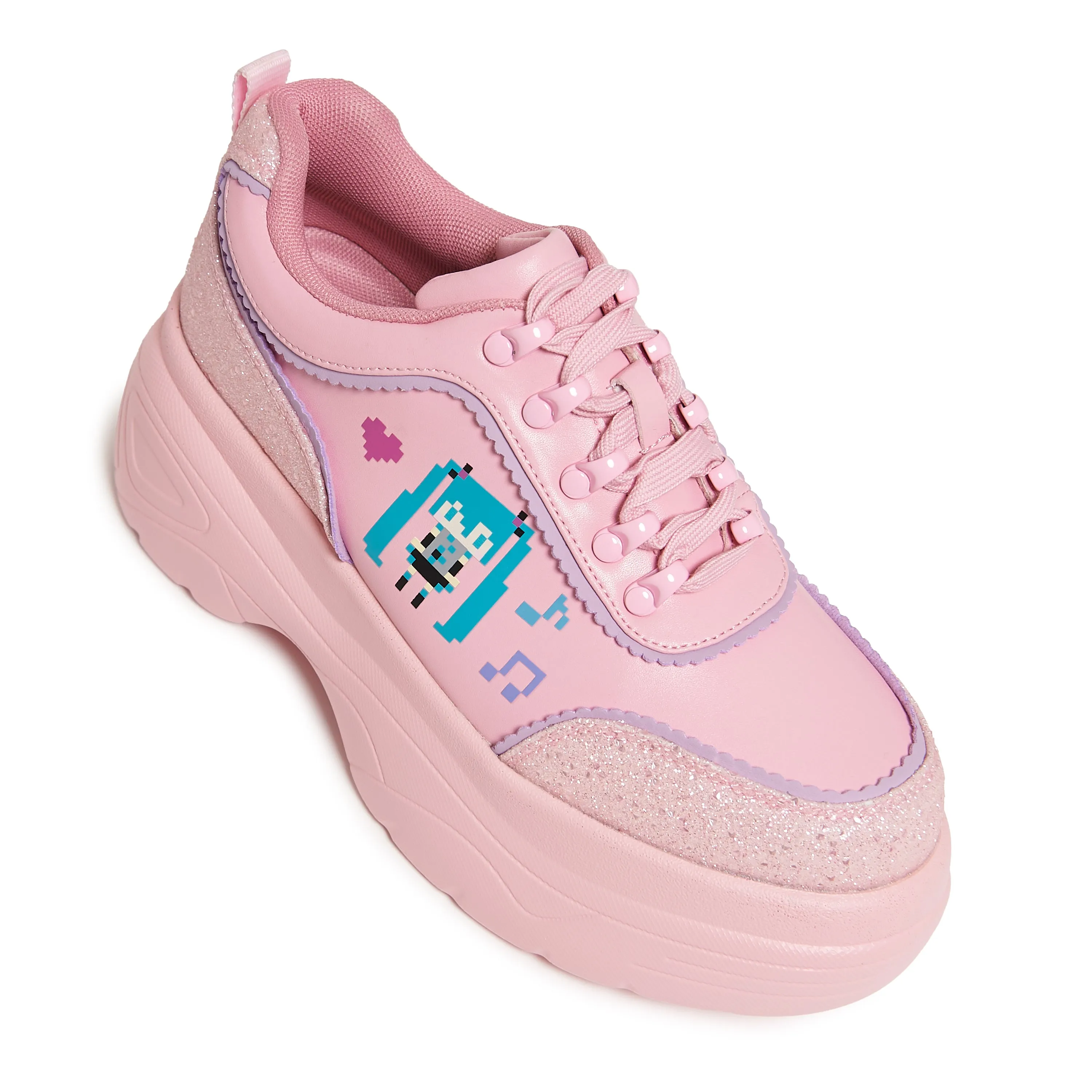 Virtual Diva Miku Chunky Trainers - Pink sold by Koi Footwear product image thumbnail 3