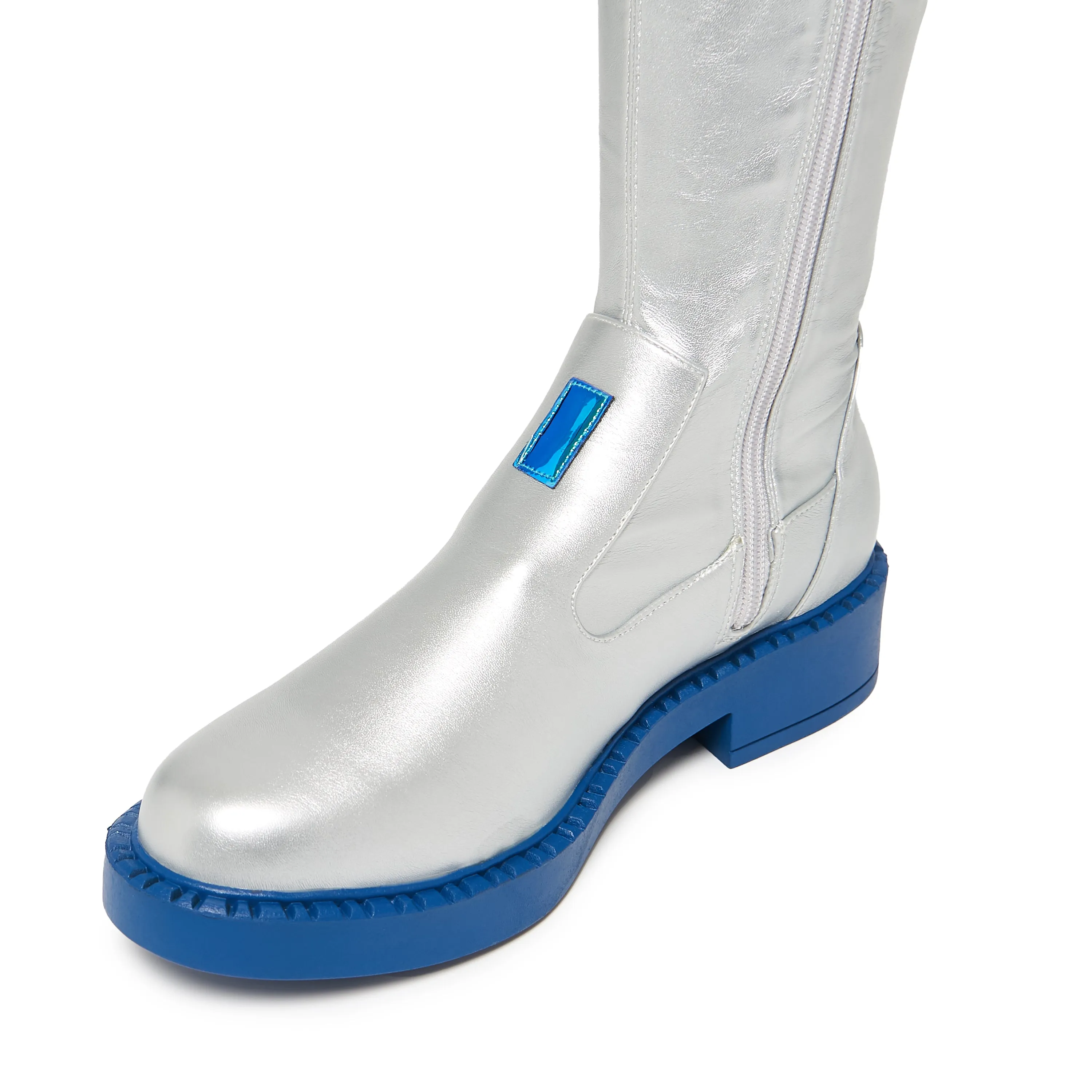 The SNOW MIKU Long Boots - Silver sold by Koi Footwear product image thumbnail 4