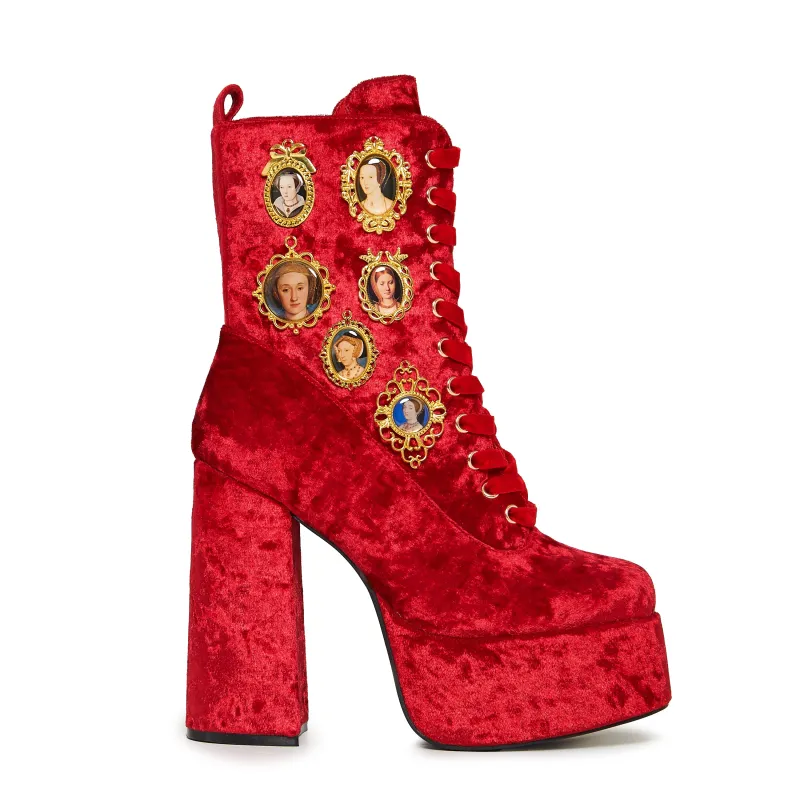 The Six Shadows Heeled Boots sold by Koi Footwear