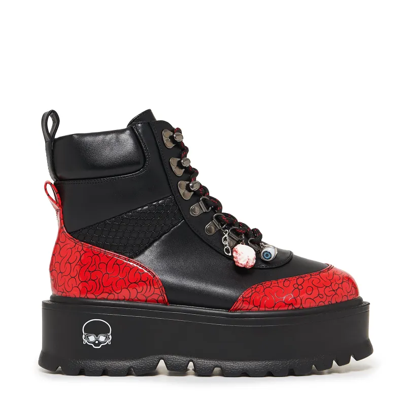 Ghoulia Yelps Gore-geous Platform Boots sold by Koi Footwear