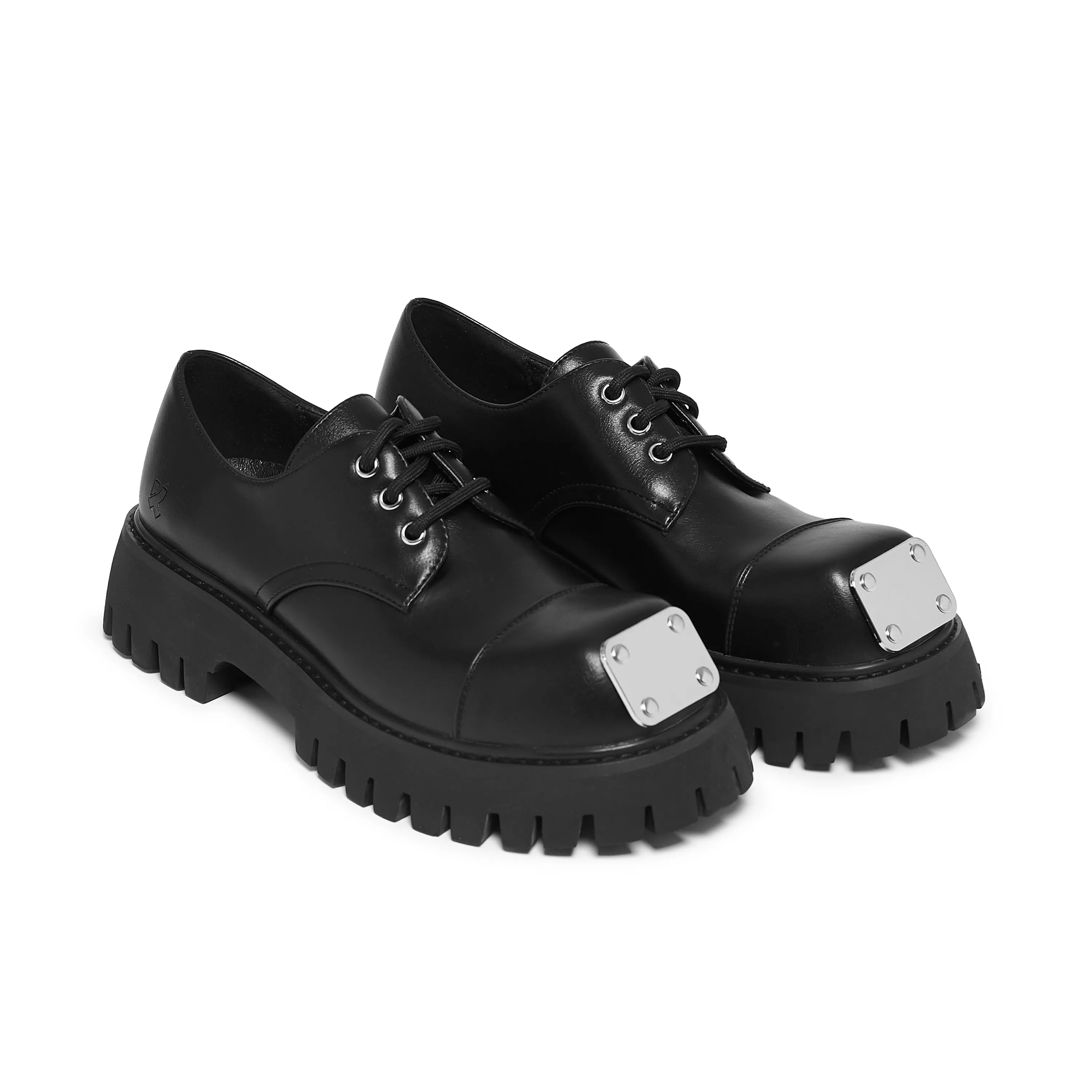 Gehrman Metal Cap Chunky Shoes - Black sold by Koi Footwear product image thumbnail 2