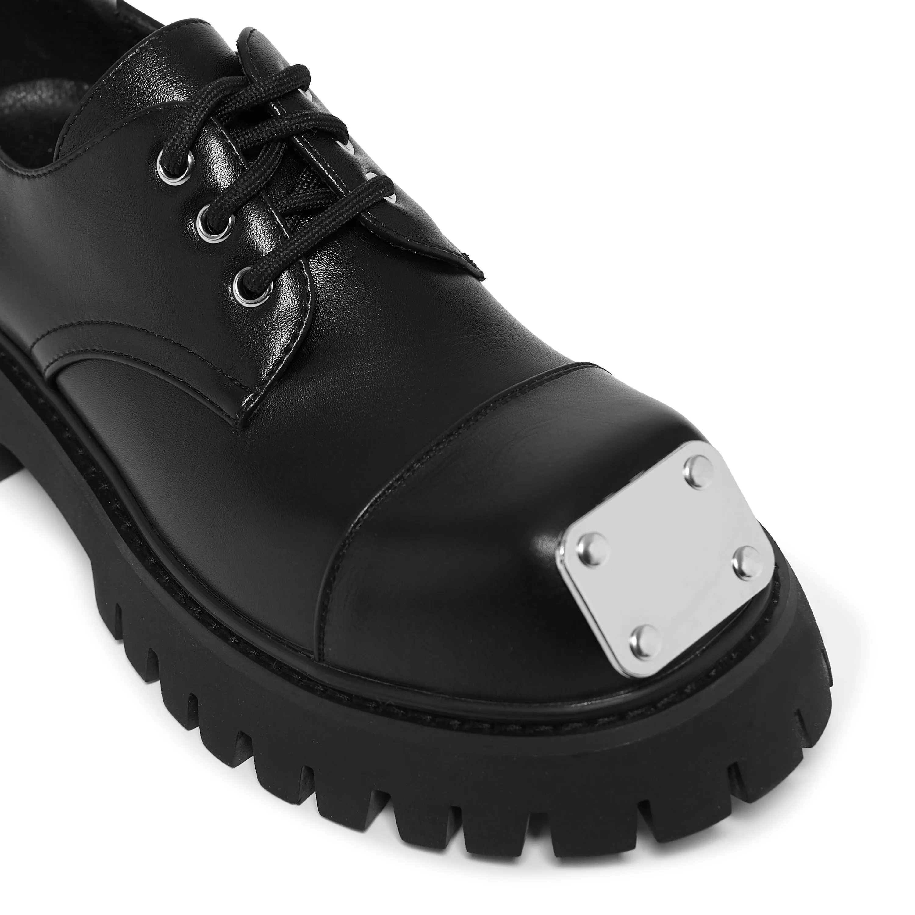 Gehrman Metal Cap Chunky Shoes - Black sold by Koi Footwear product image thumbnail 3