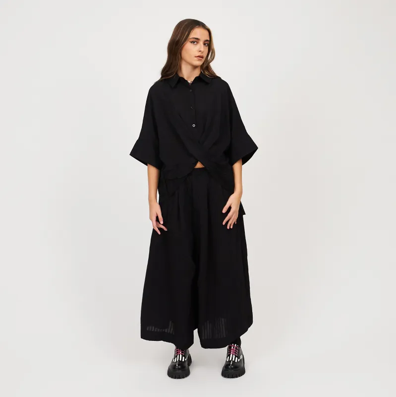 Bespoke Traverse Twist Front Shirt Dress- One Size sold by Koi Footwear