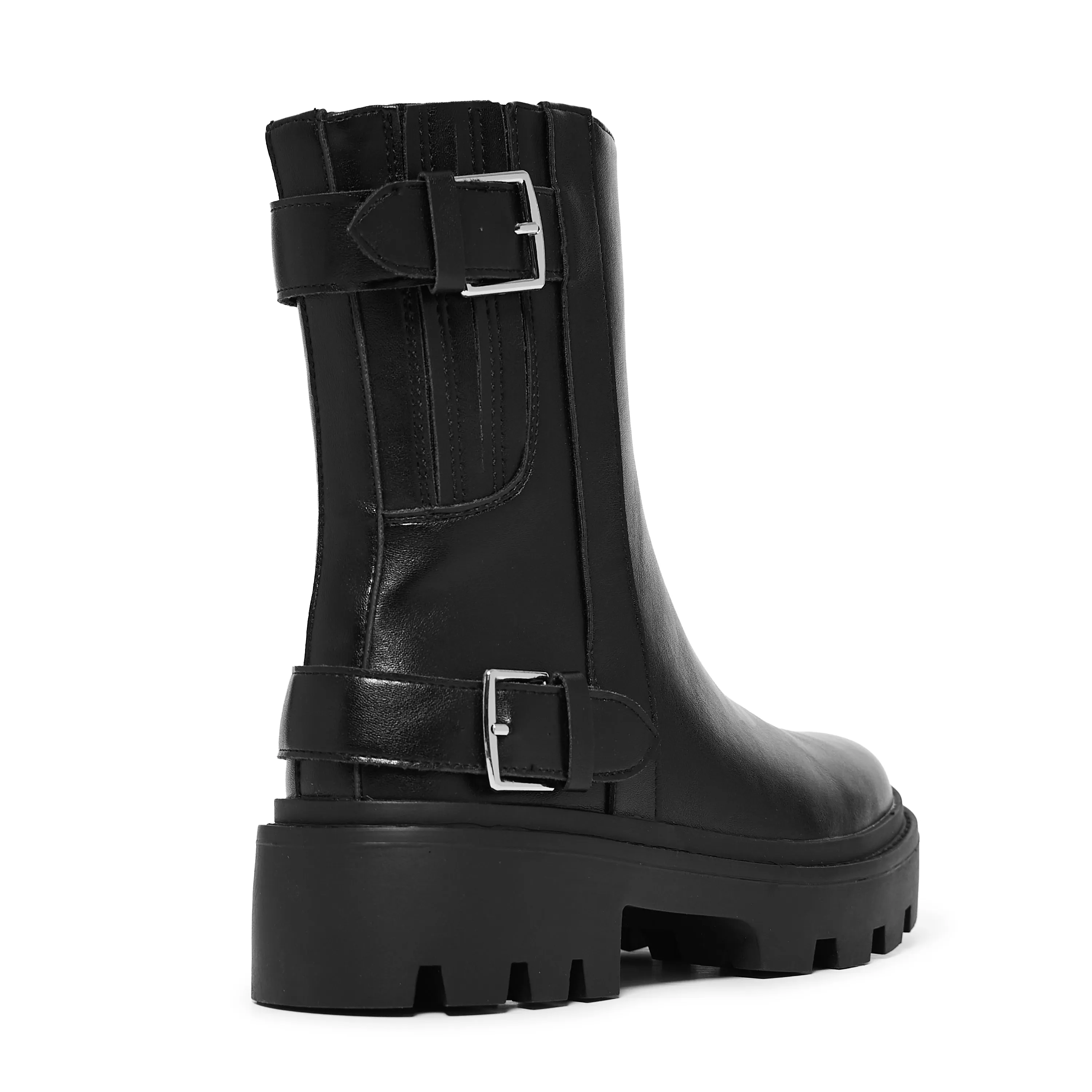 Riven Chunky Boots-Black sold by Koi Footwear product image thumbnail 4