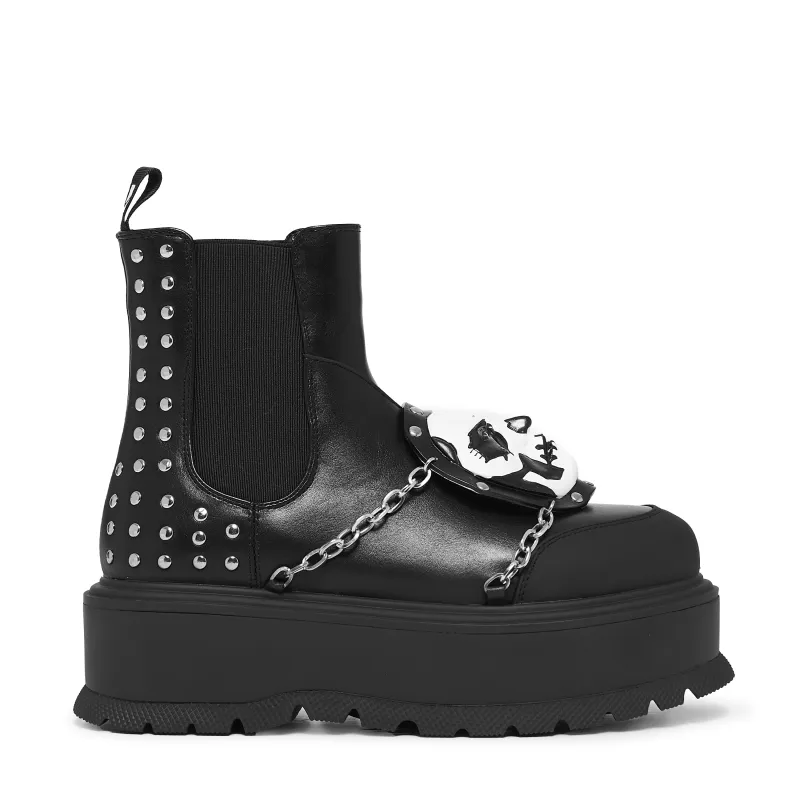 Ghost by KOI - Secular Haze Papa Emeritus II Men's Platform Boots made by Koi Footwear