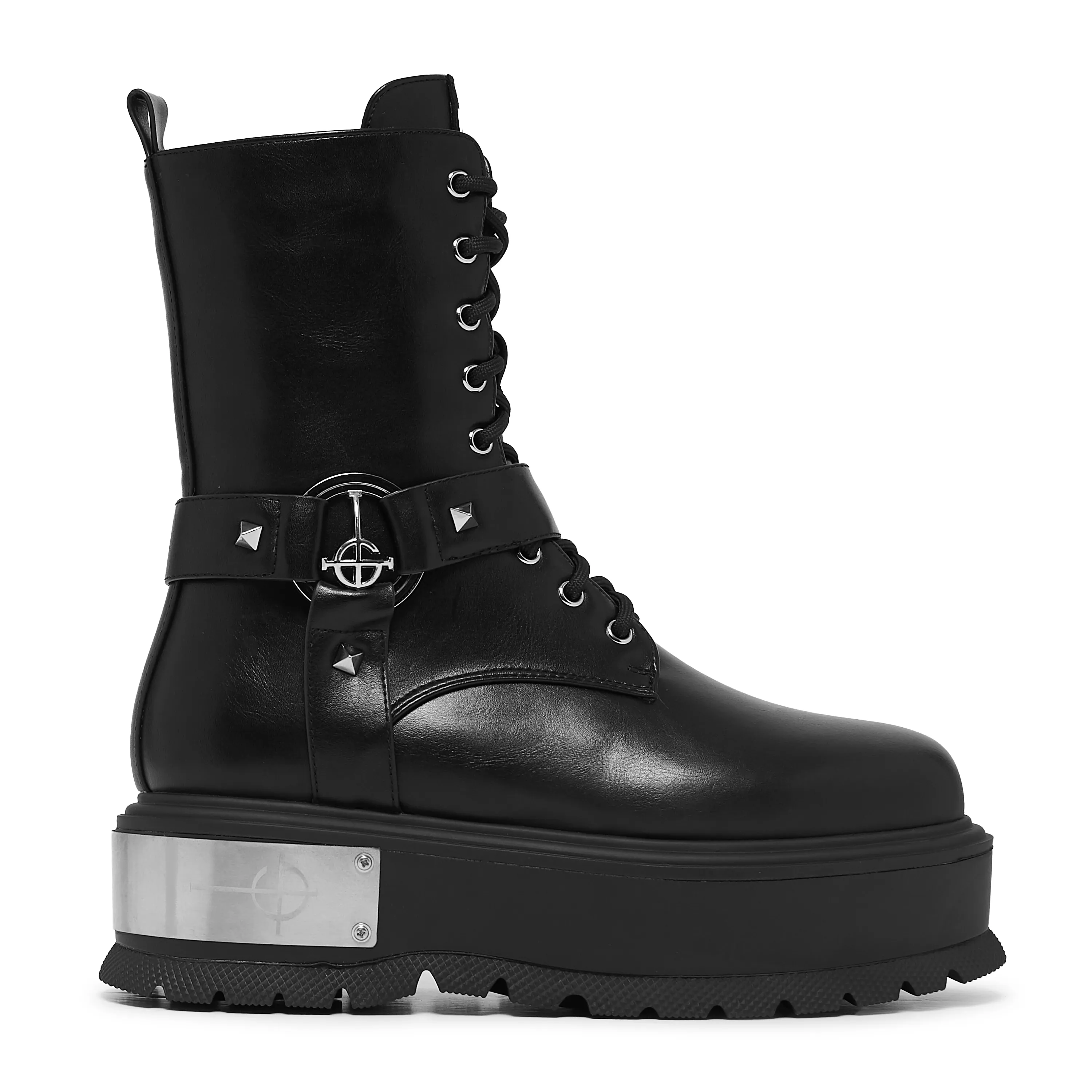 Ghost by KOI - The Imperator Men's Hardware Platform Boots sold by Koi Footwear