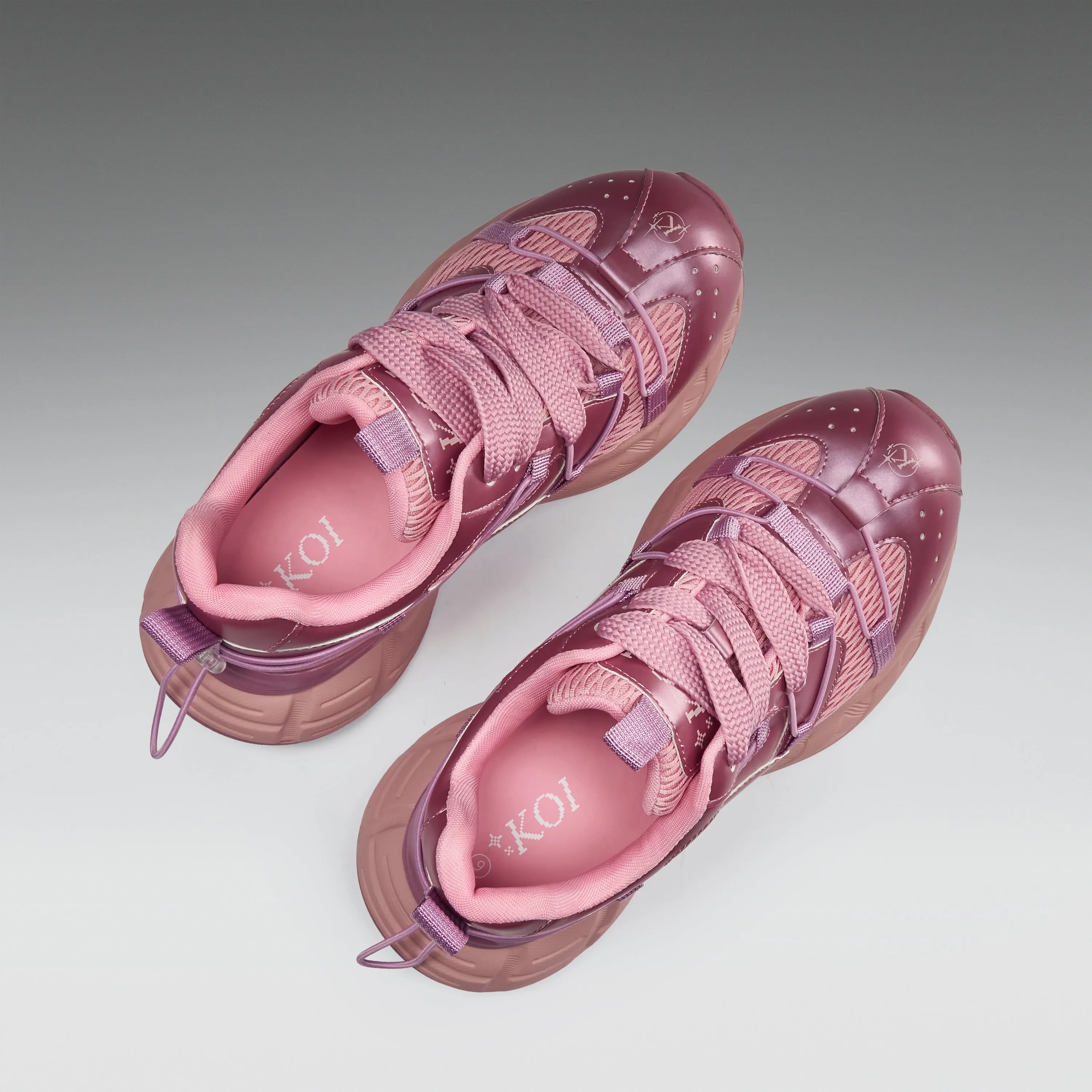 Vortex Mega Chunky Trainers - Rose sold by Koi Footwear product image thumbnail 5
