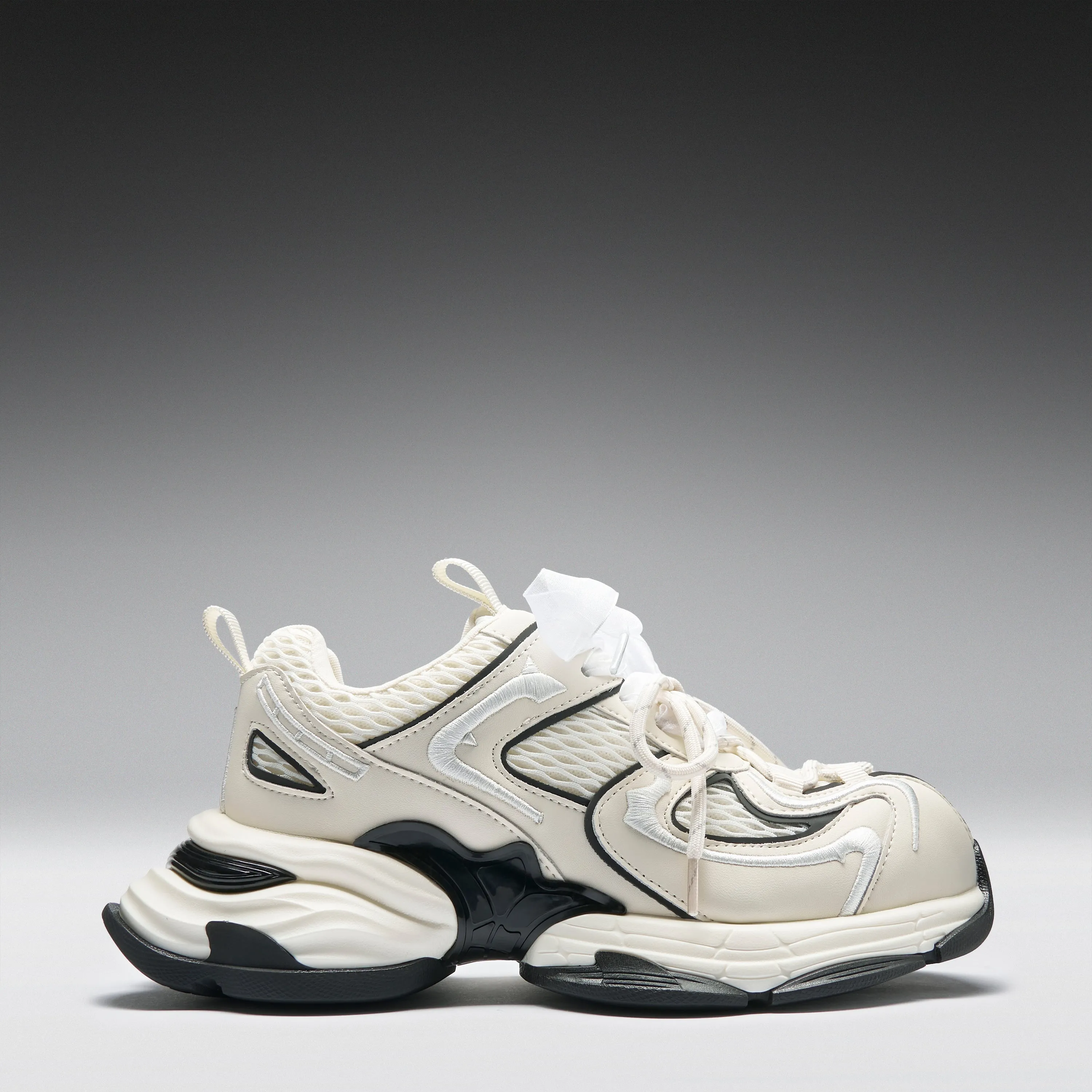 Labyrinth Mega Chunky Trainers - White sold by Koi Footwear product image thumbnail 2
