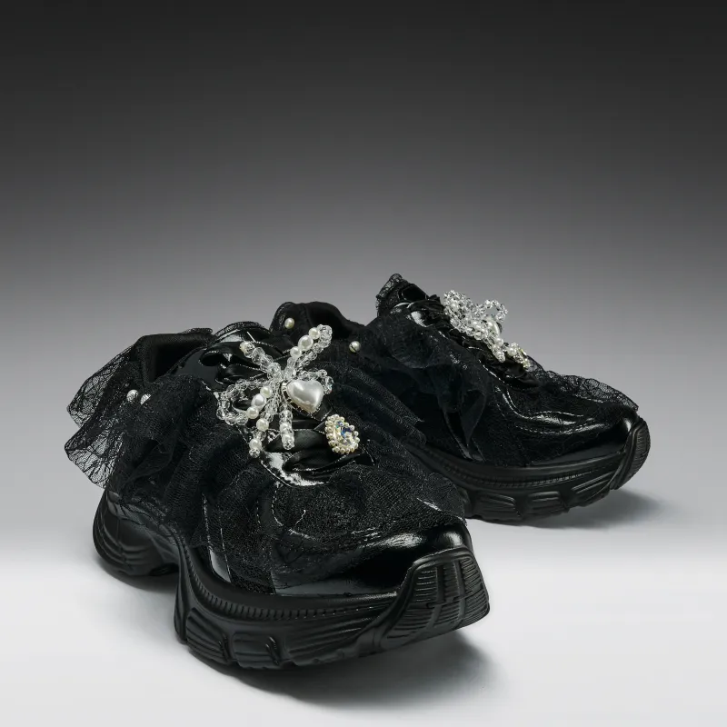 Kelpie Whimsical Terrain Trainers - Black sold by Koi Footwear