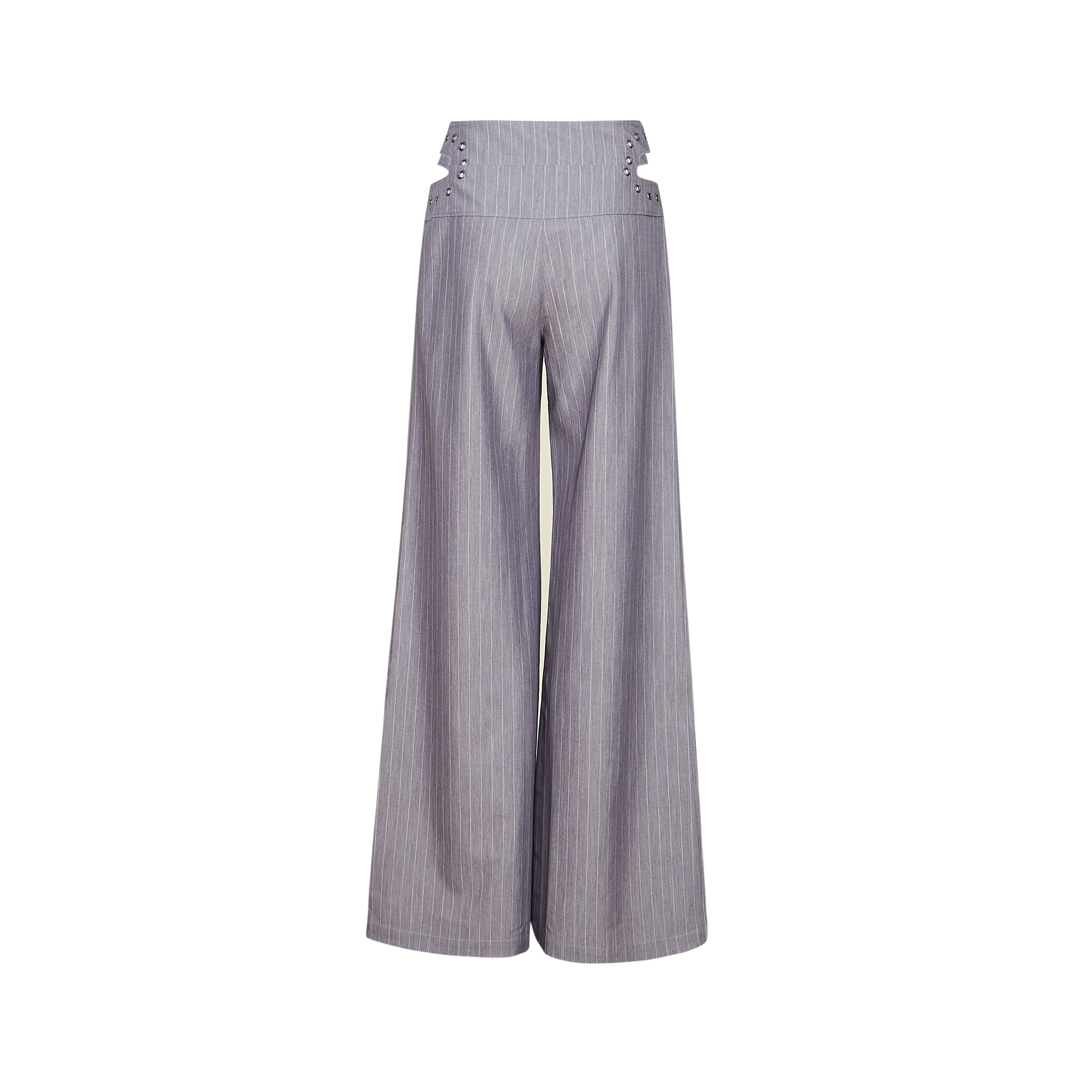 Gravity Pinstripe Baggy Pants - Charcoal Grey sold by Koi Footwear product image thumbnail 3