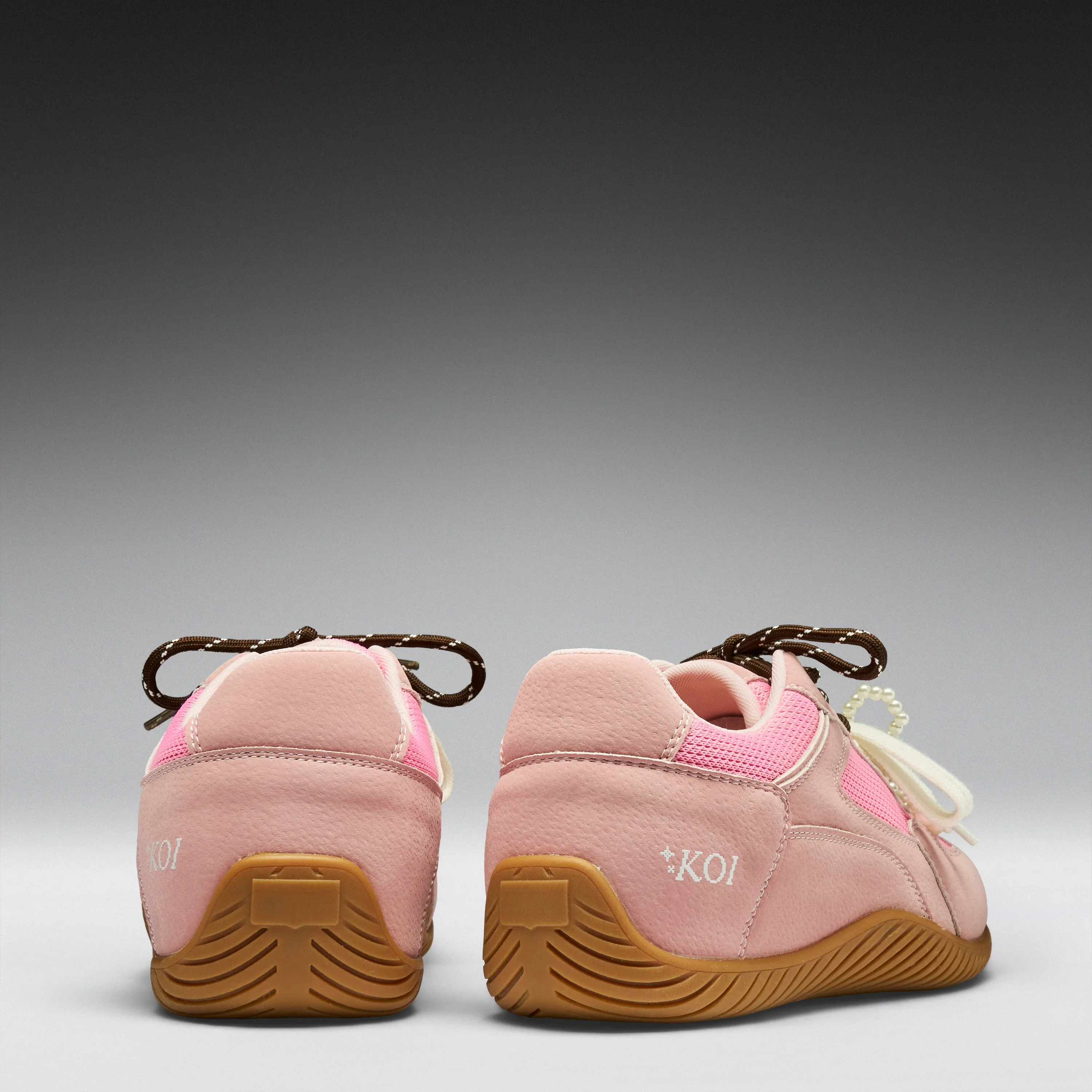 Wanderlust Flat Pearl Trainers - Dusty Pink sold by Koi Footwear product image thumbnail 4