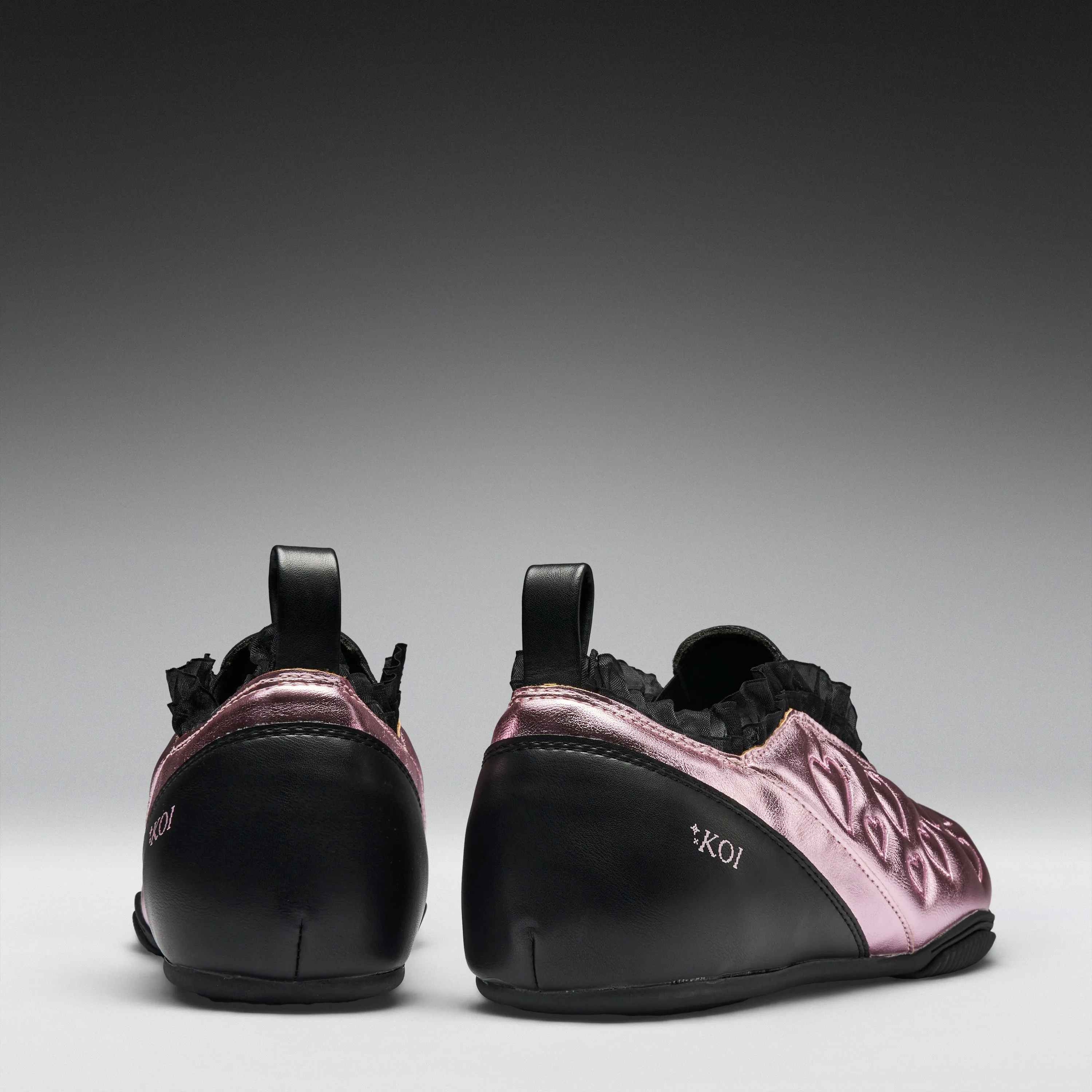 Heartbreaker Sporty Slip On Shoes- Pink sold by Koi Footwear product image thumbnail 5