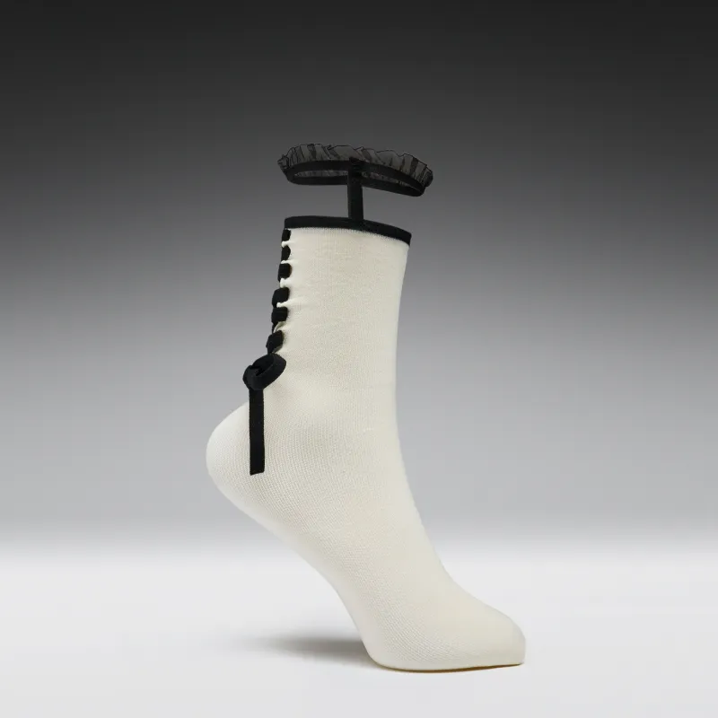 Boxer Lace up Long Socks made by Koi Footwear