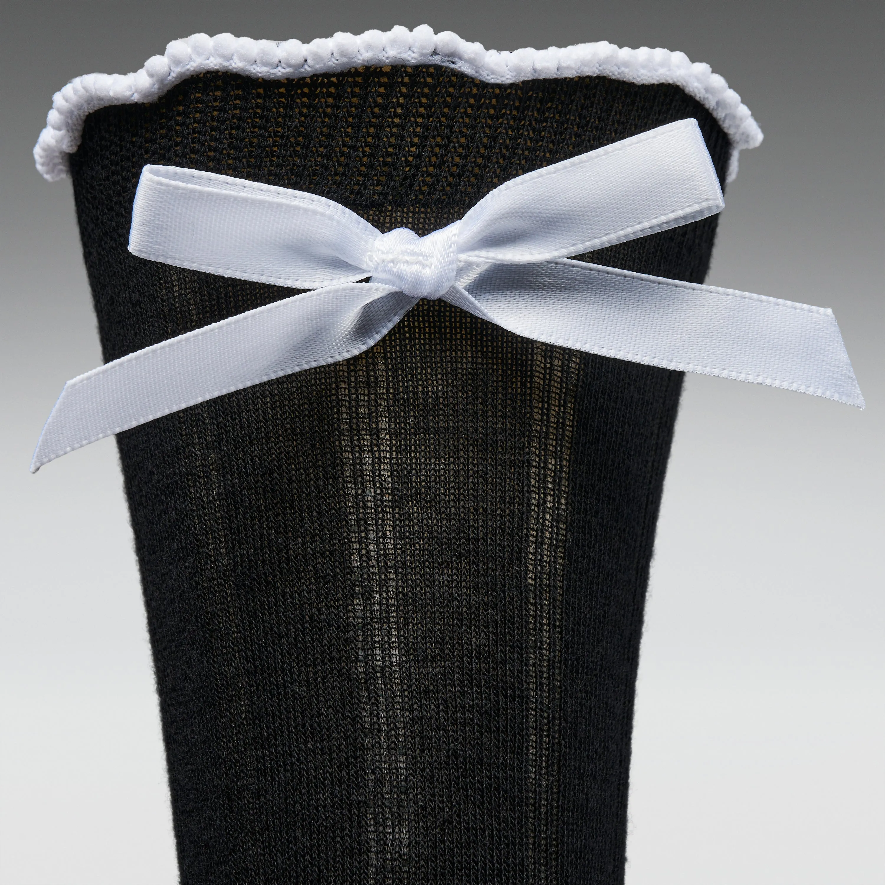Sonnet Black Bow Socks sold by Koi Footwear product image thumbnail 2