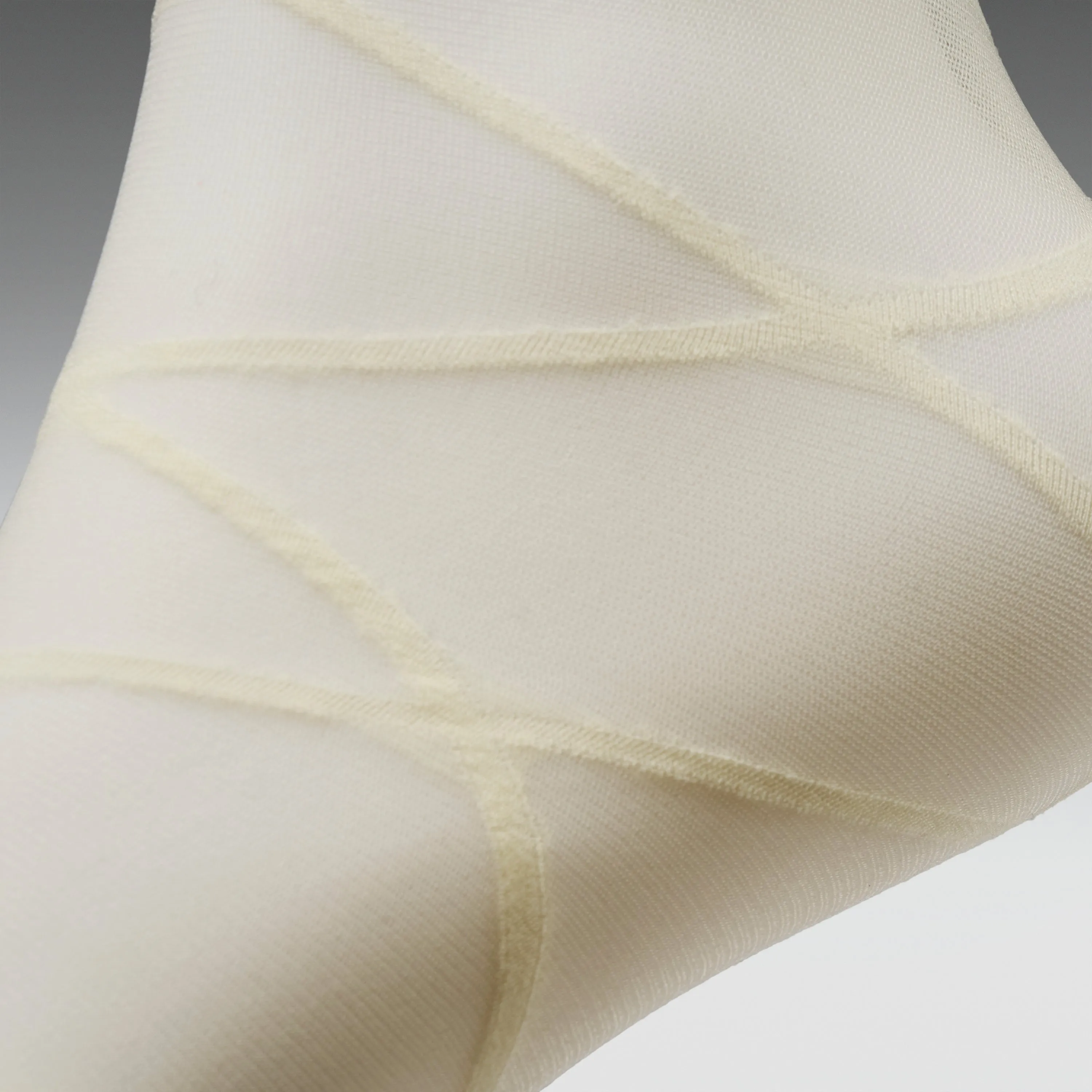 Ziva Cream Sheer Long Socks sold by Koi Footwear product image thumbnail 2