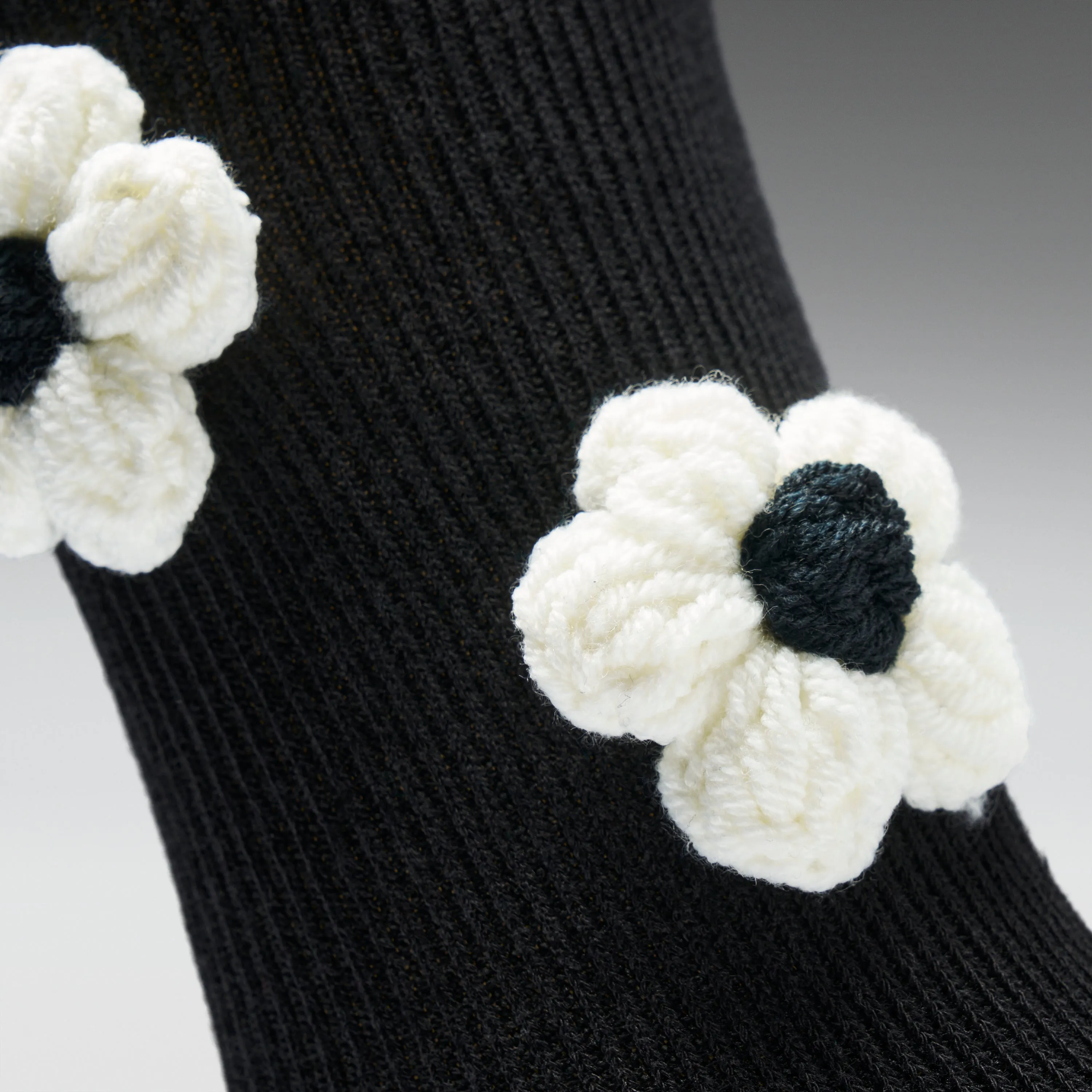 Wildflower Black Socks sold by Koi Footwear product image thumbnail 2