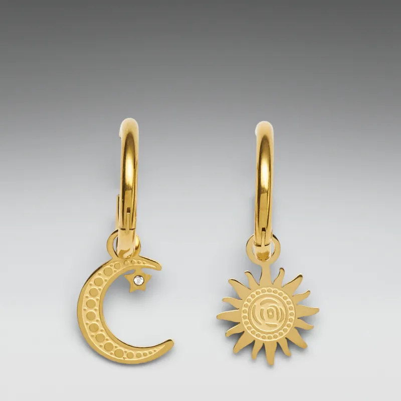 Celestial Drop Earrings made by Koi Footwear