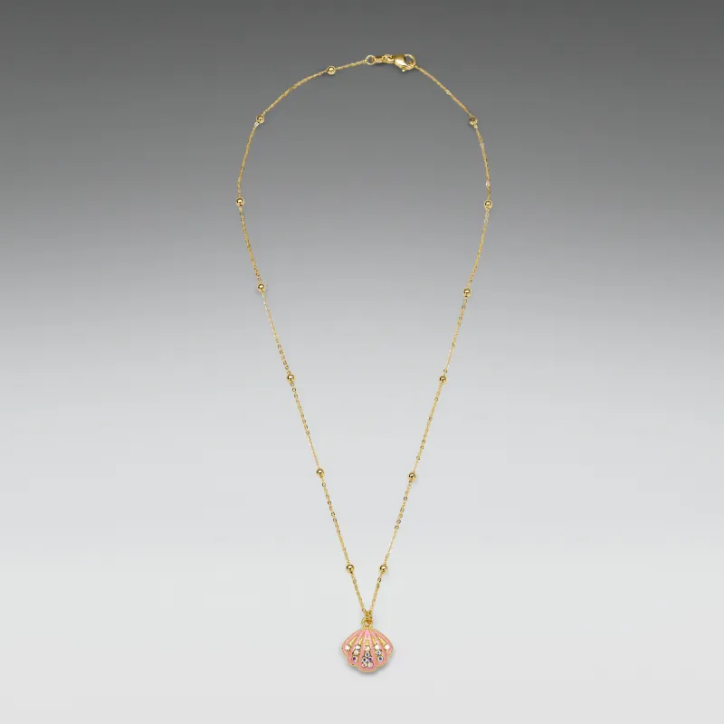 Mermaid Shell Necklace made by Koi Footwear