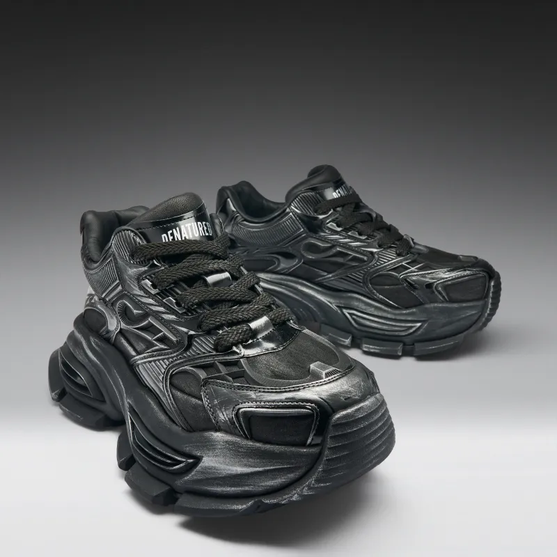 Orbit Men's Chunky Trainers - Black made by Koi Footwear