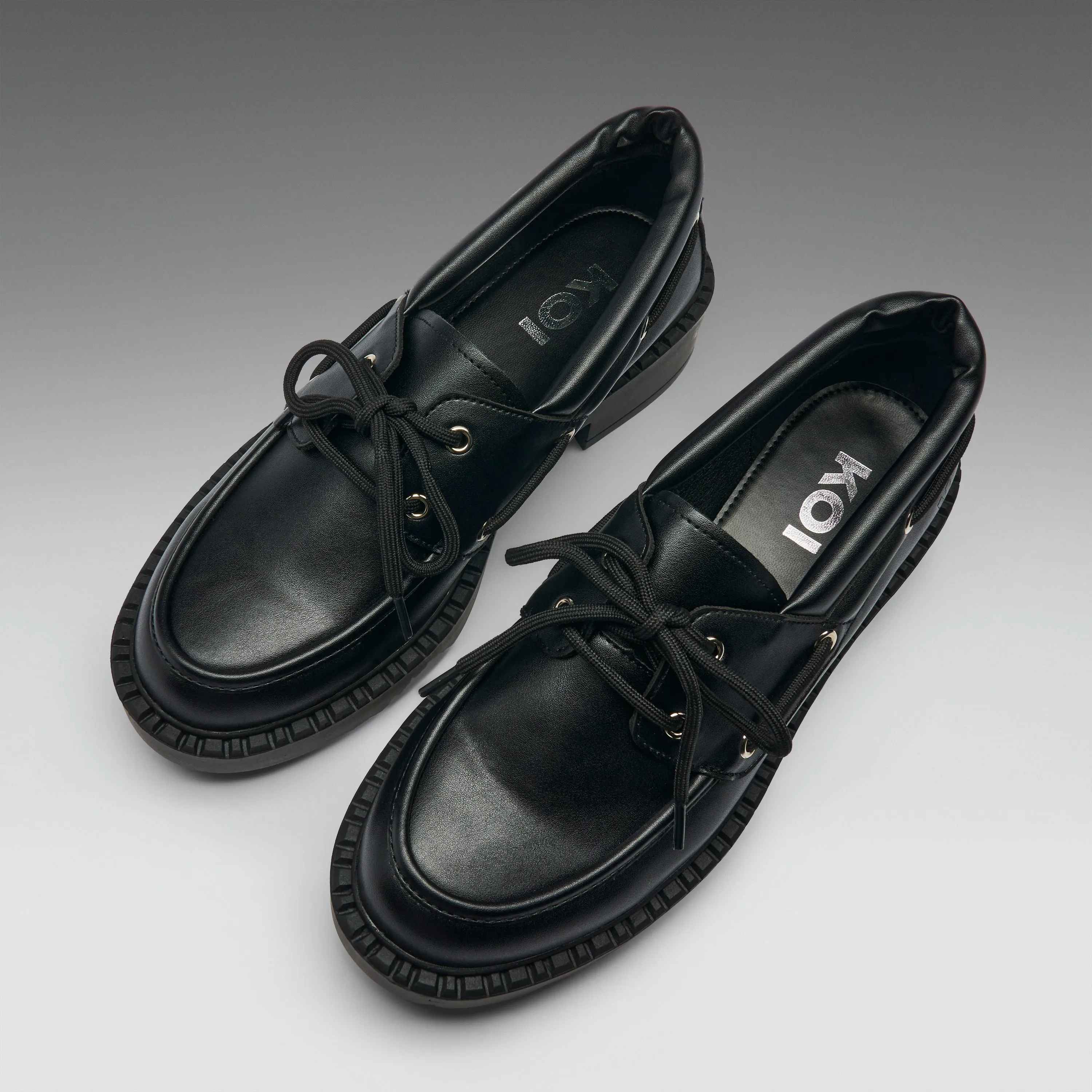 Arwen Tale Boat Shoes - Black sold by Koi Footwear product image thumbnail 3