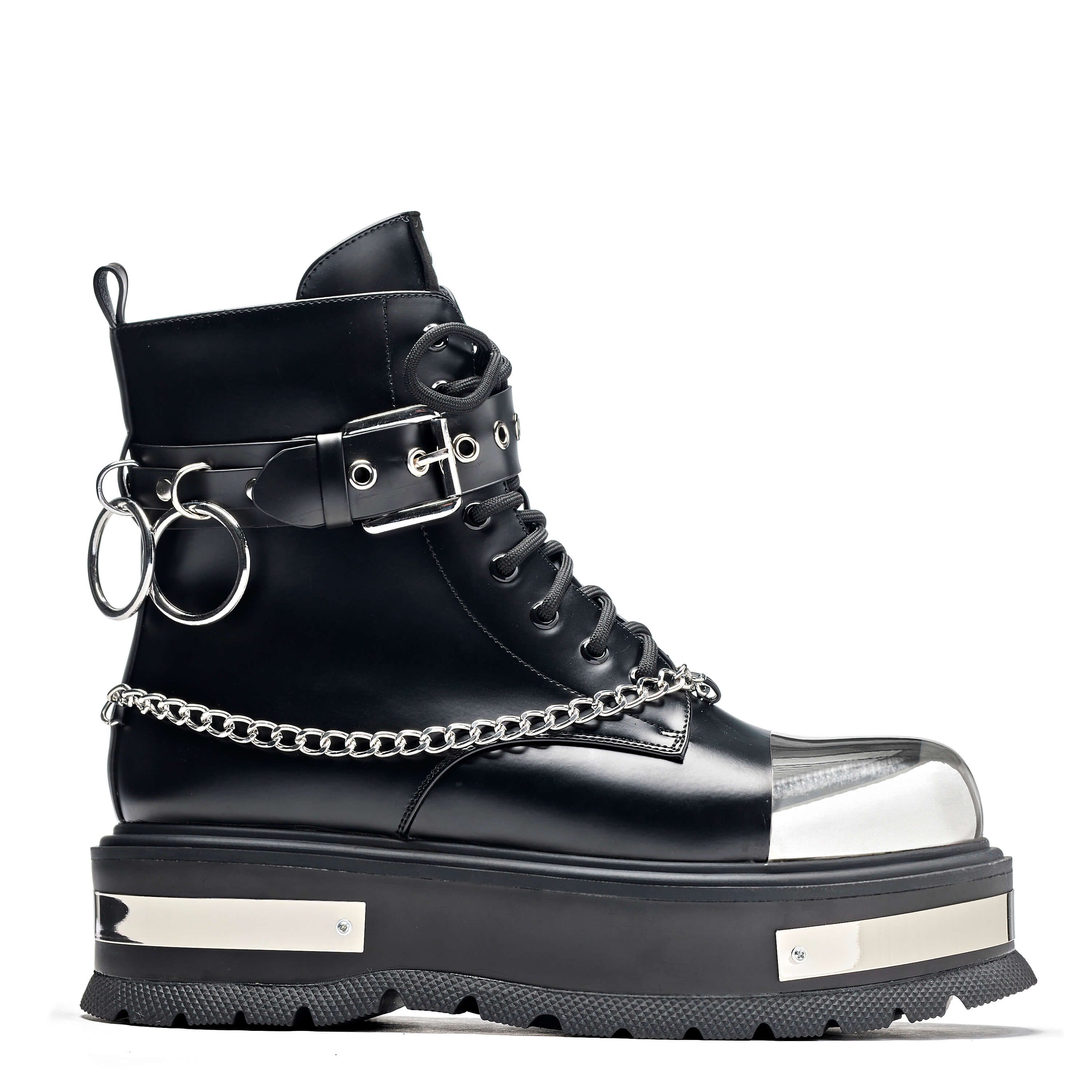 Borin Hardware Platform Boots sold by Koi Footwear