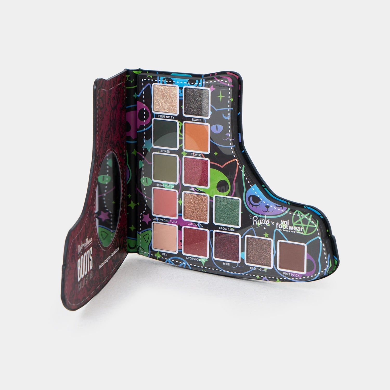 Koi x Rude Helios Hologram Eyeshadow Palette sold by Koi Footwear product image thumbnail 2