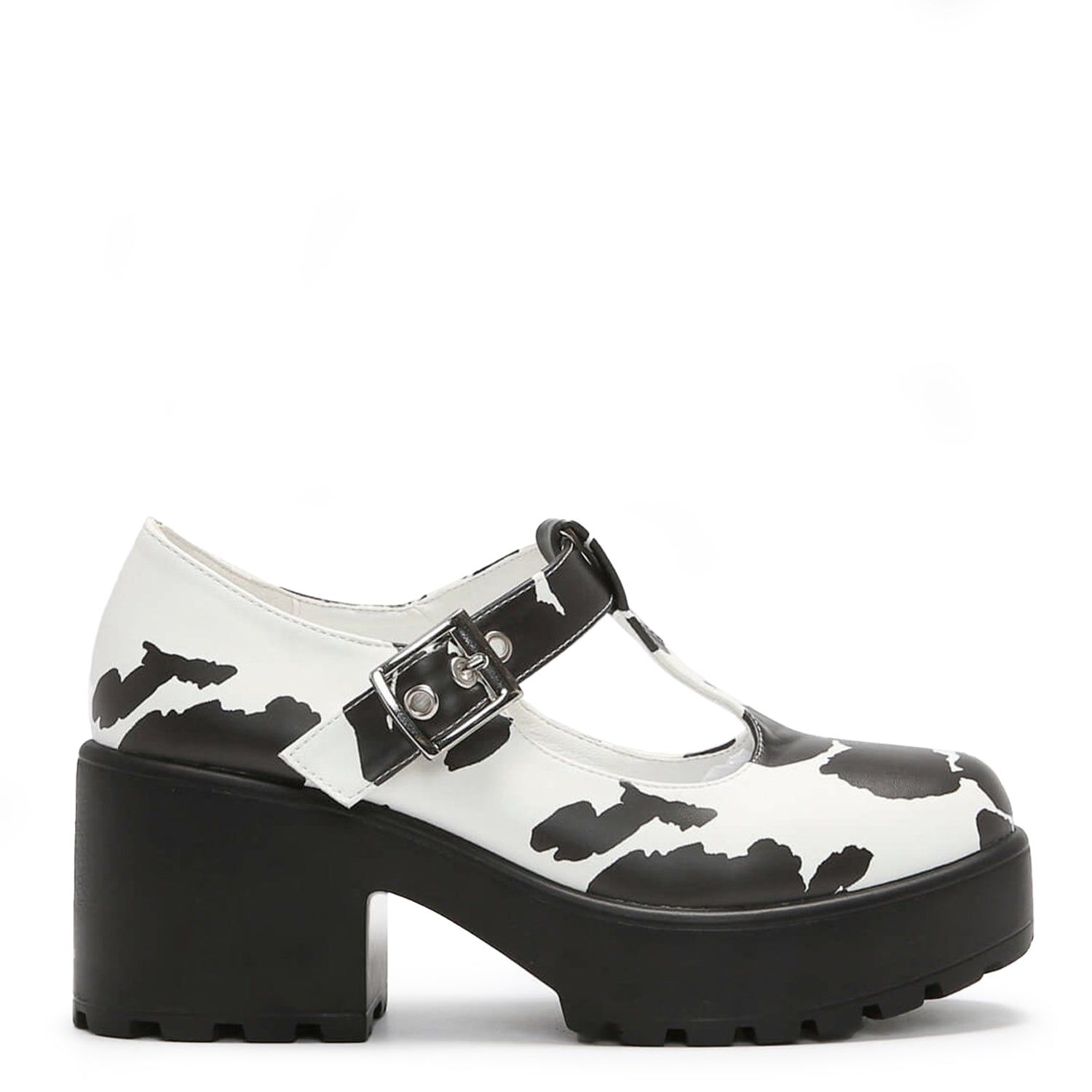 Sai Cow Print Mary Jane Shoes 'Nettie Edition' sold by Koi Footwear