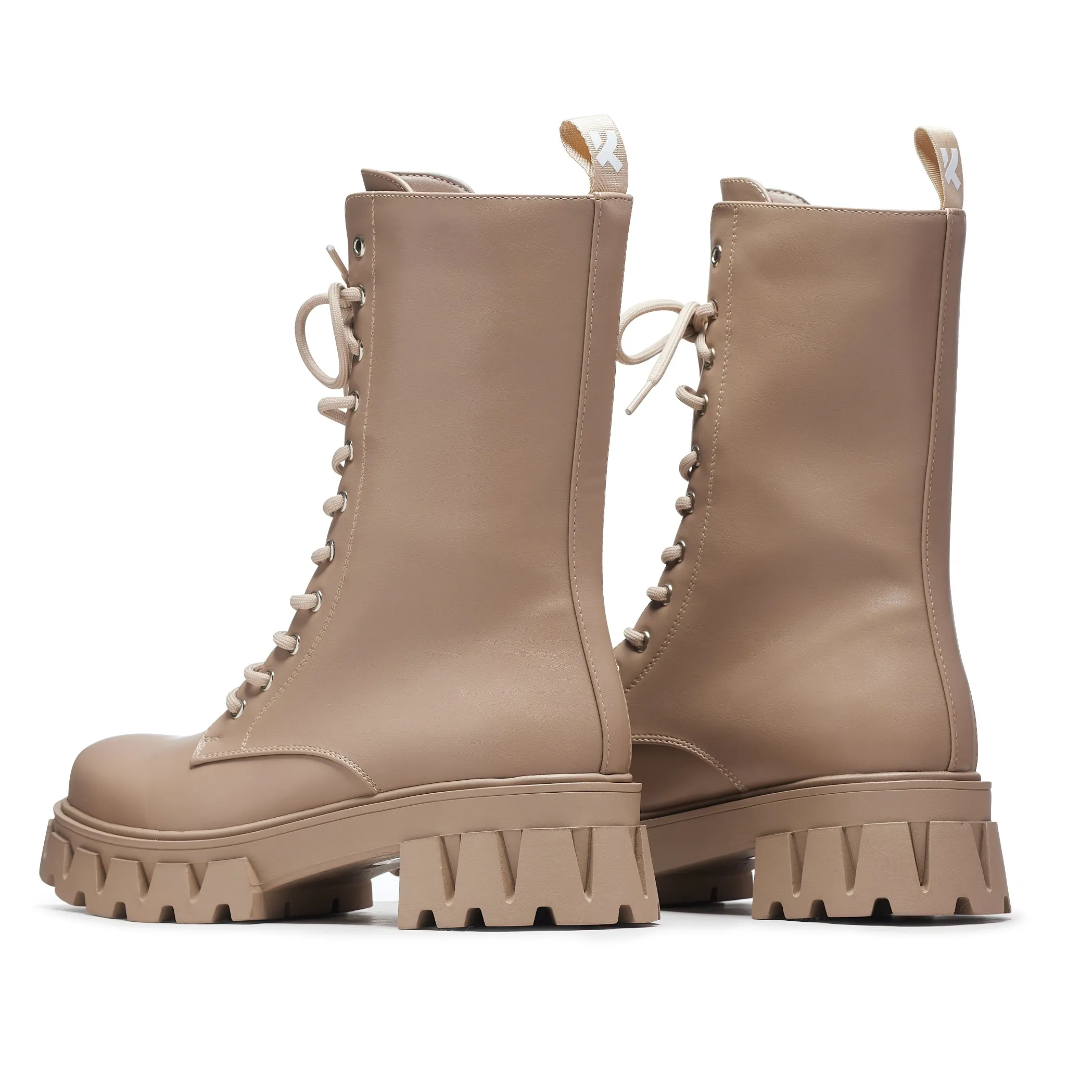 Siren Tall Lace Up Boots - Dust sold by Koi Footwear product image thumbnail 4