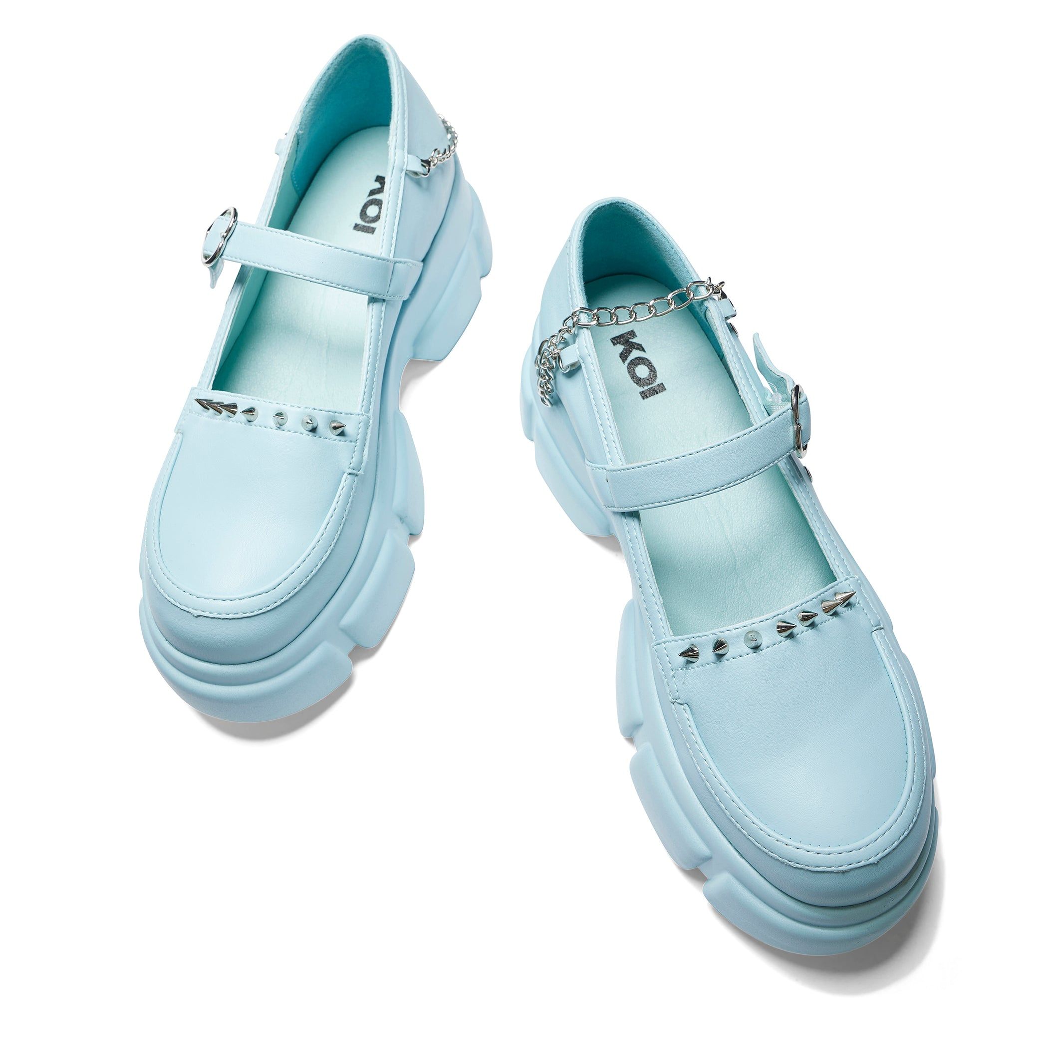 Cloud Mist Chunky Shoes - Baby Blue sold by Koi Footwear product image thumbnail 5